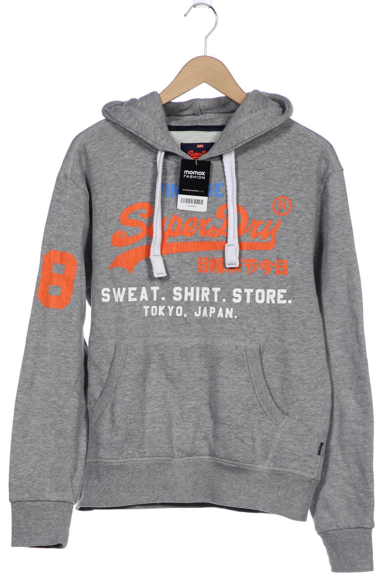 

Superdry Herren Kapuzenpullover, grau, Gr. 48