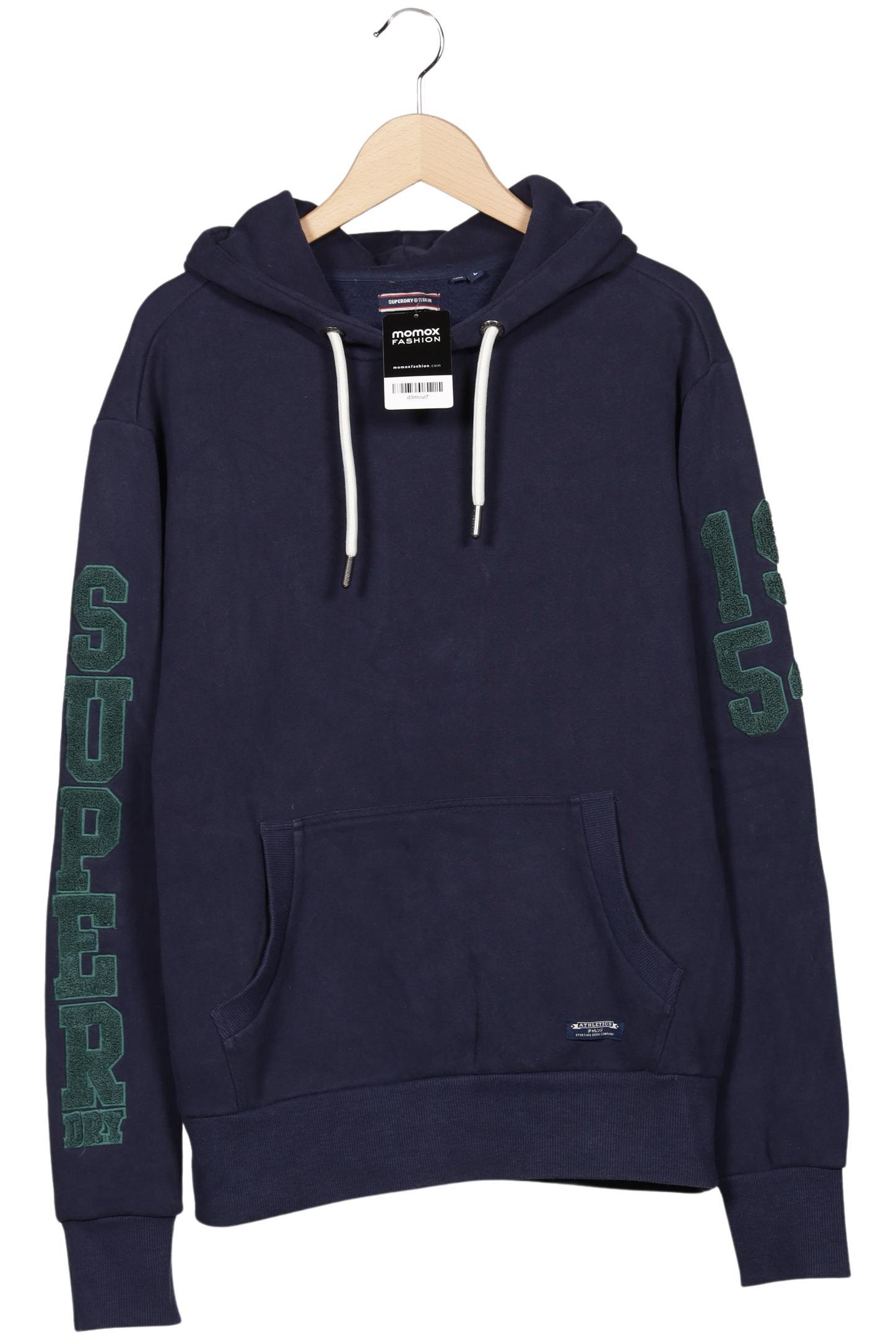 

Superdry Herren Kapuzenpullover, marineblau, Gr. 52