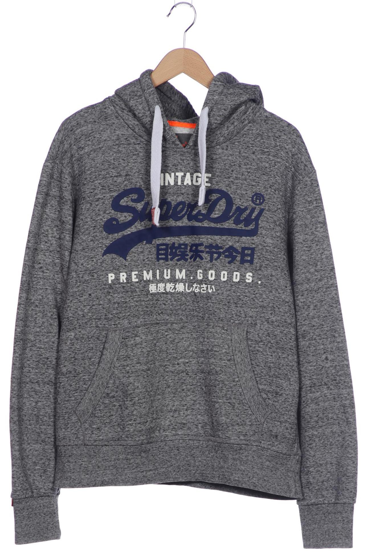 

Superdry Herren Kapuzenpullover, grau, Gr. 54