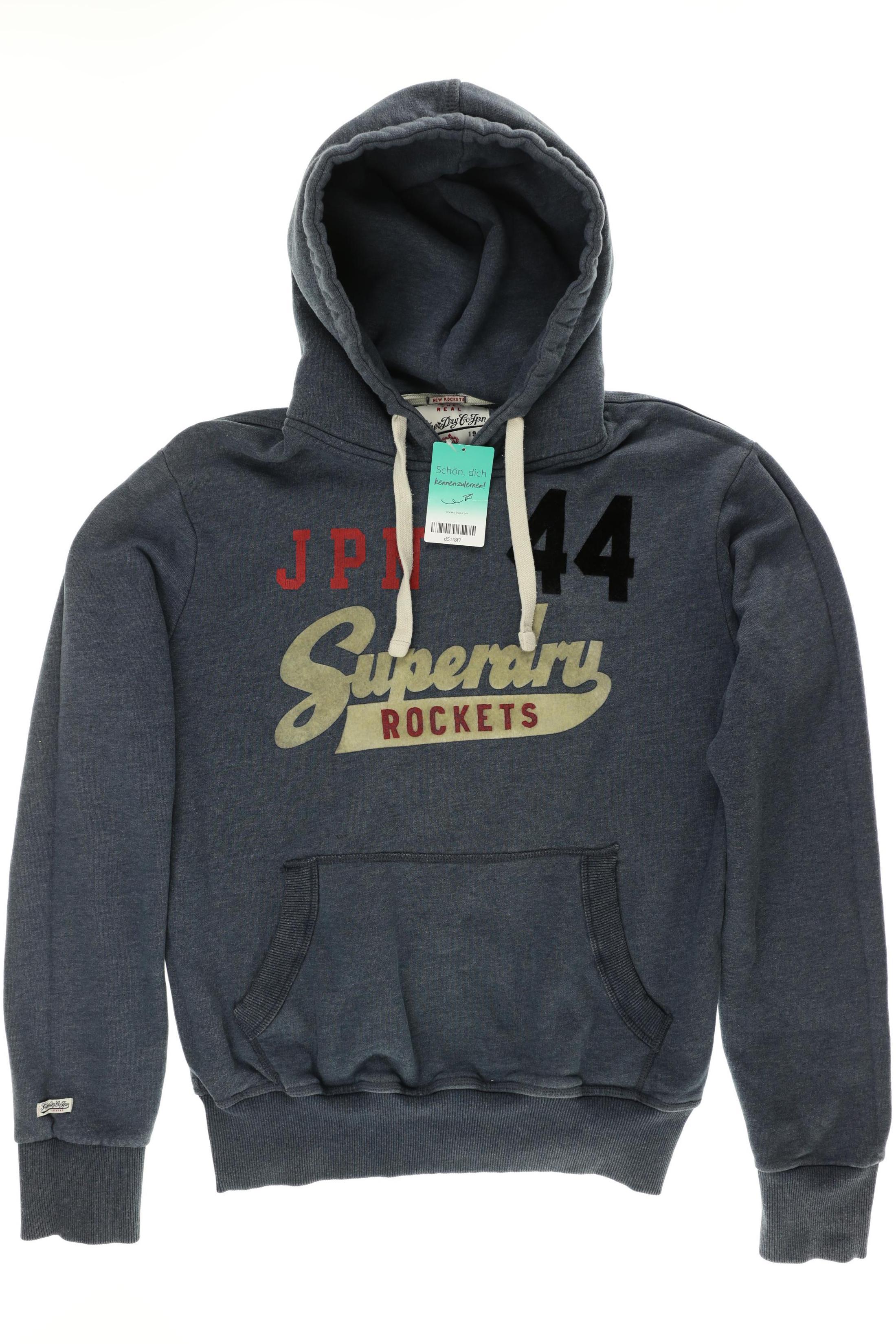 

Superdry Herren Kapuzenpullover, blau, Gr.
