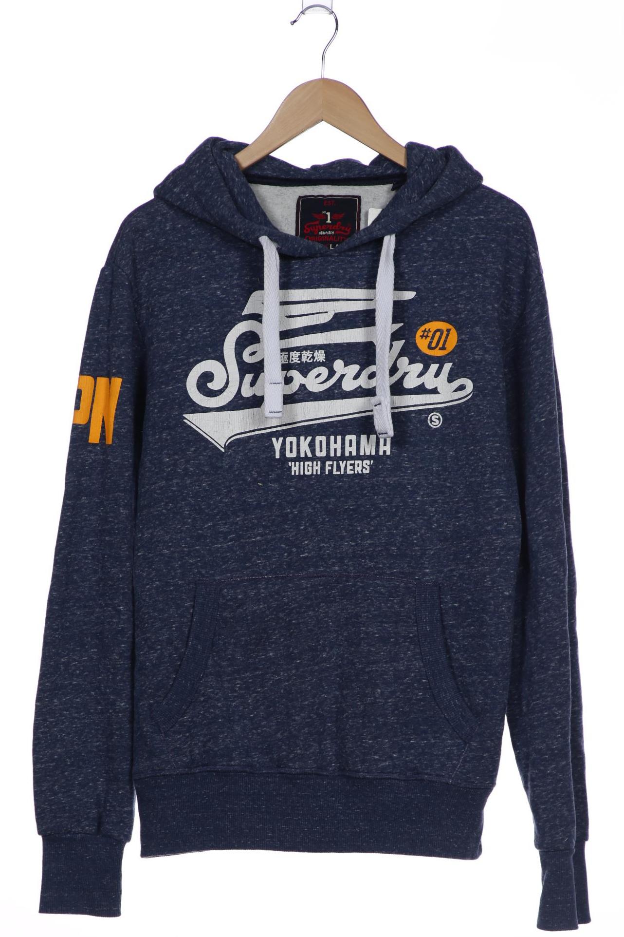 

Superdry Herren Kapuzenpullover, blau, Gr. 54