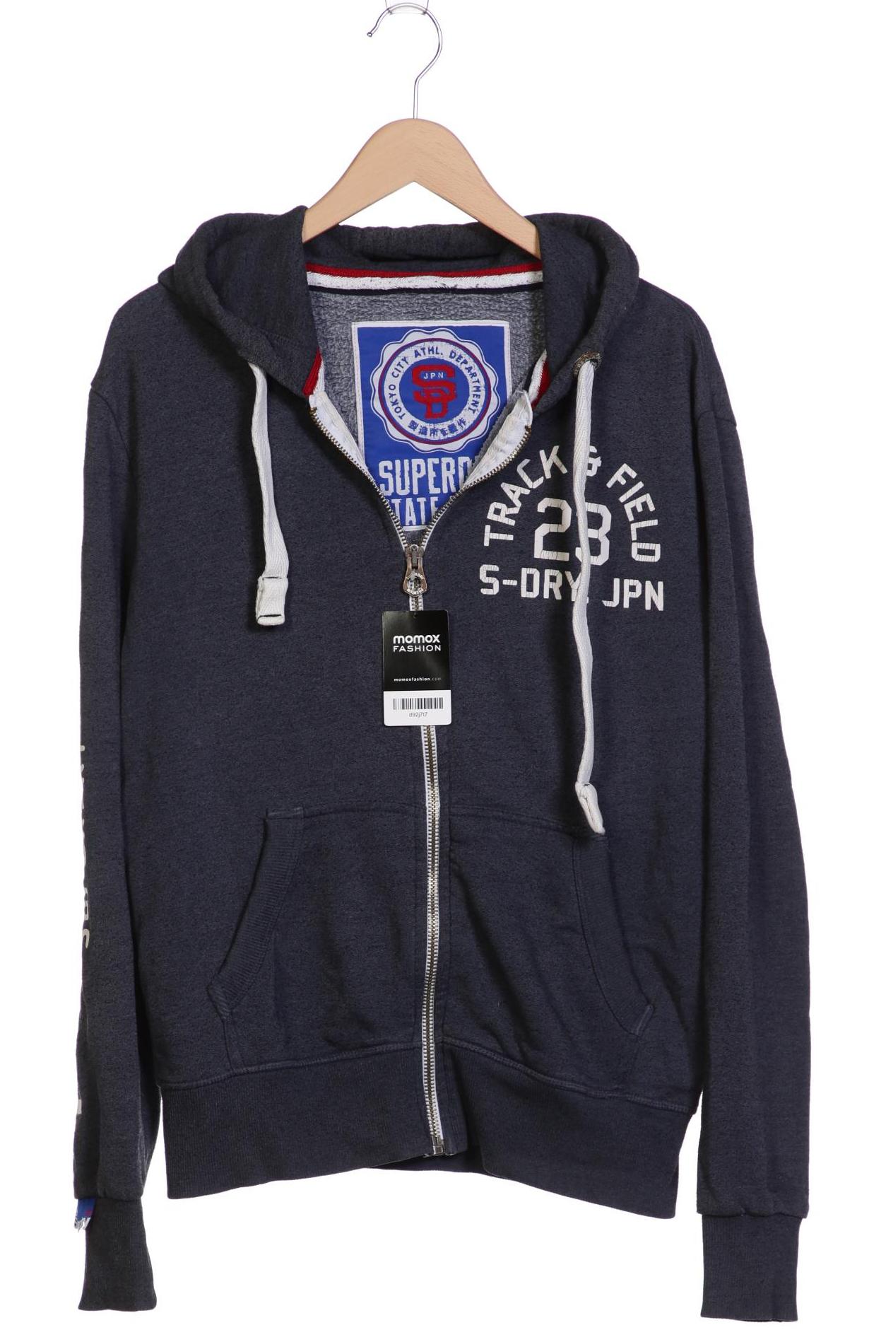 

Superdry Herren Kapuzenpullover, marineblau