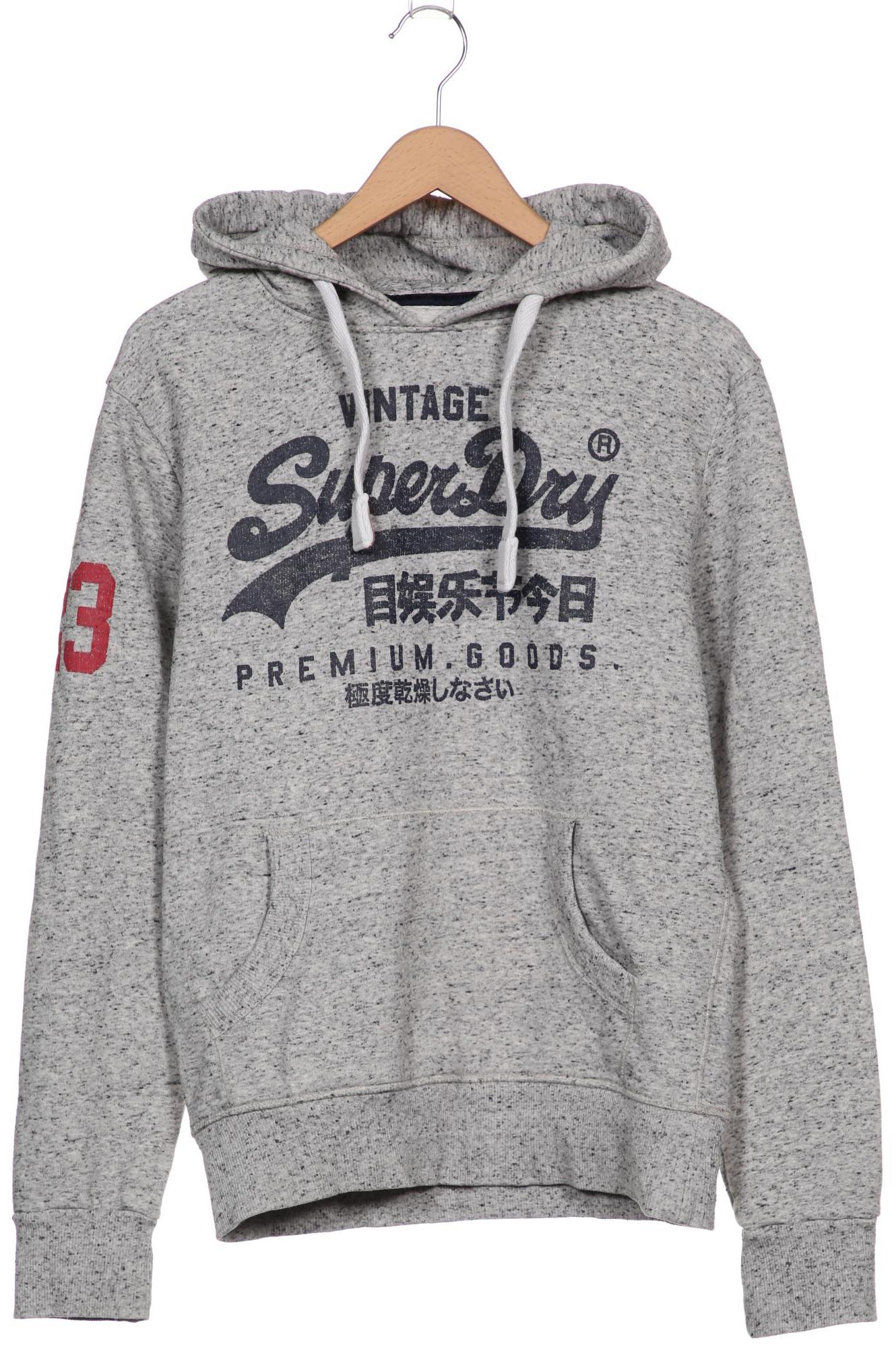 

Superdry Herren Kapuzenpullover, grau, Gr. 46