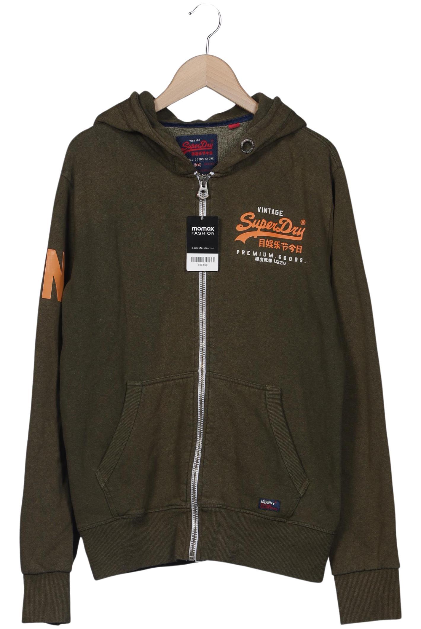 

Superdry Herren Kapuzenpullover, grün, Gr. 52