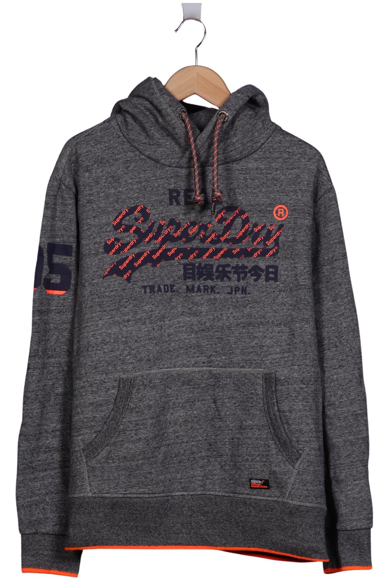 

Superdry Herren Kapuzenpullover, grau, Gr. 56