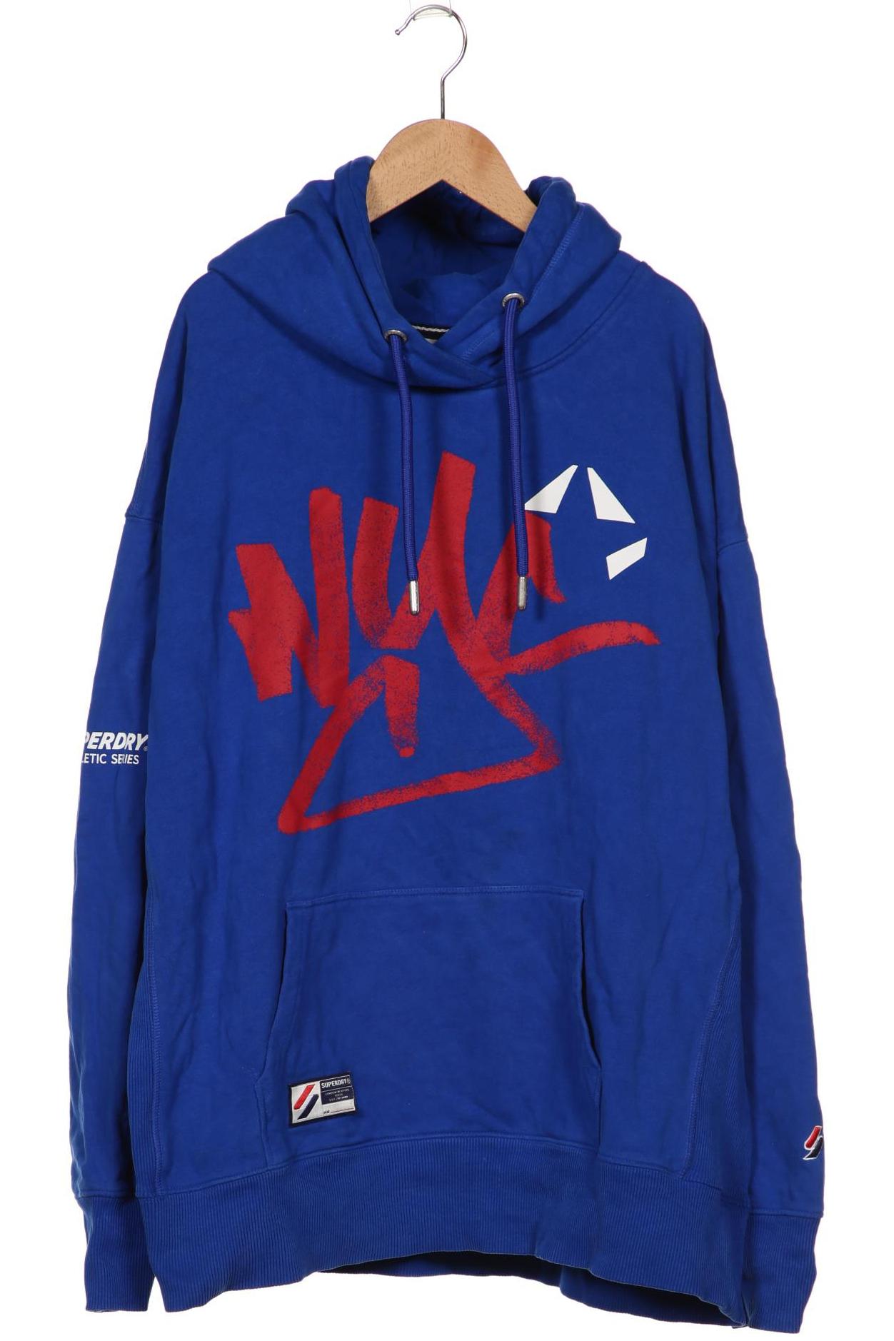 

Superdry Herren Kapuzenpullover, blau, Gr. 48