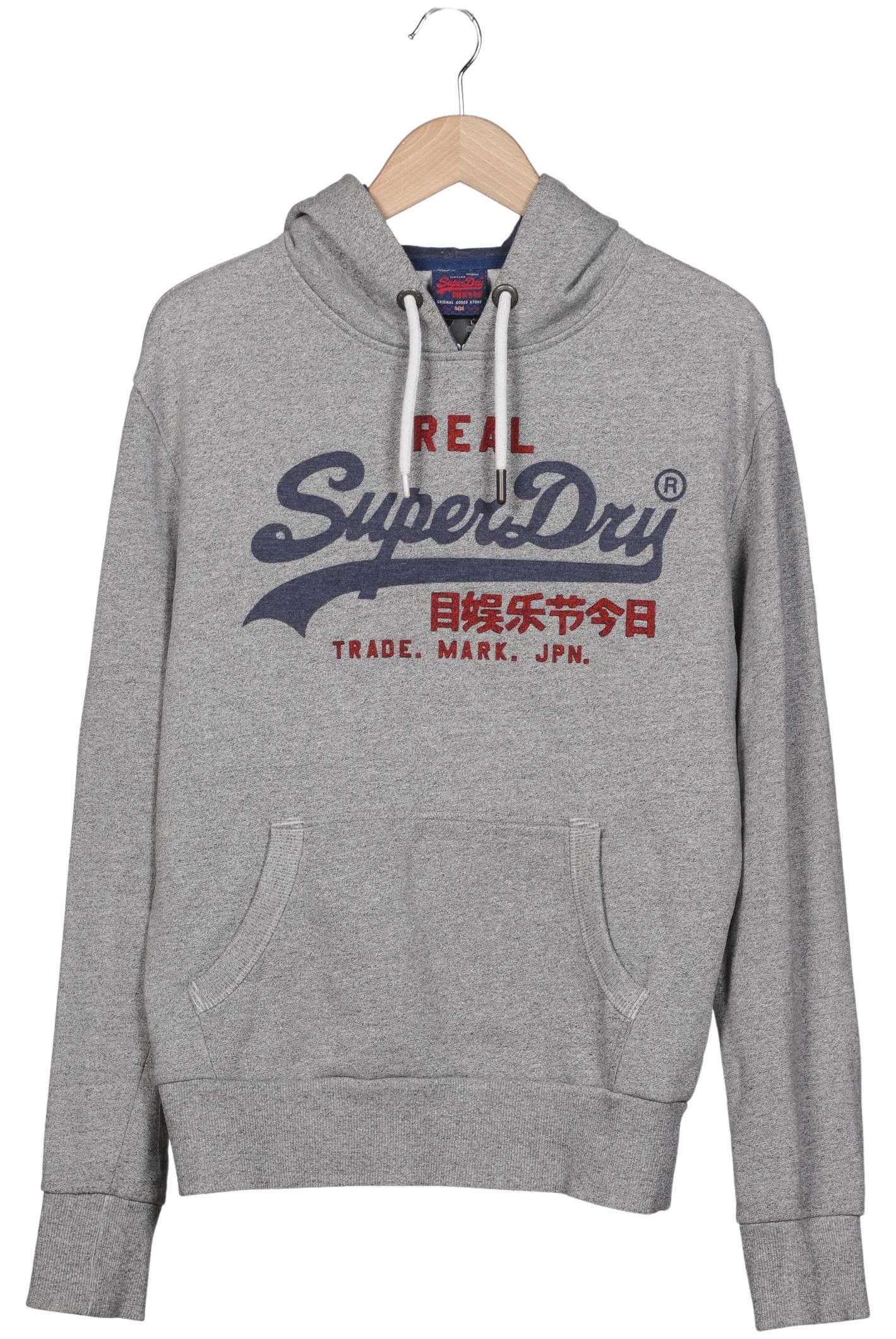 

Superdry Herren Kapuzenpullover, grau, Gr. 48