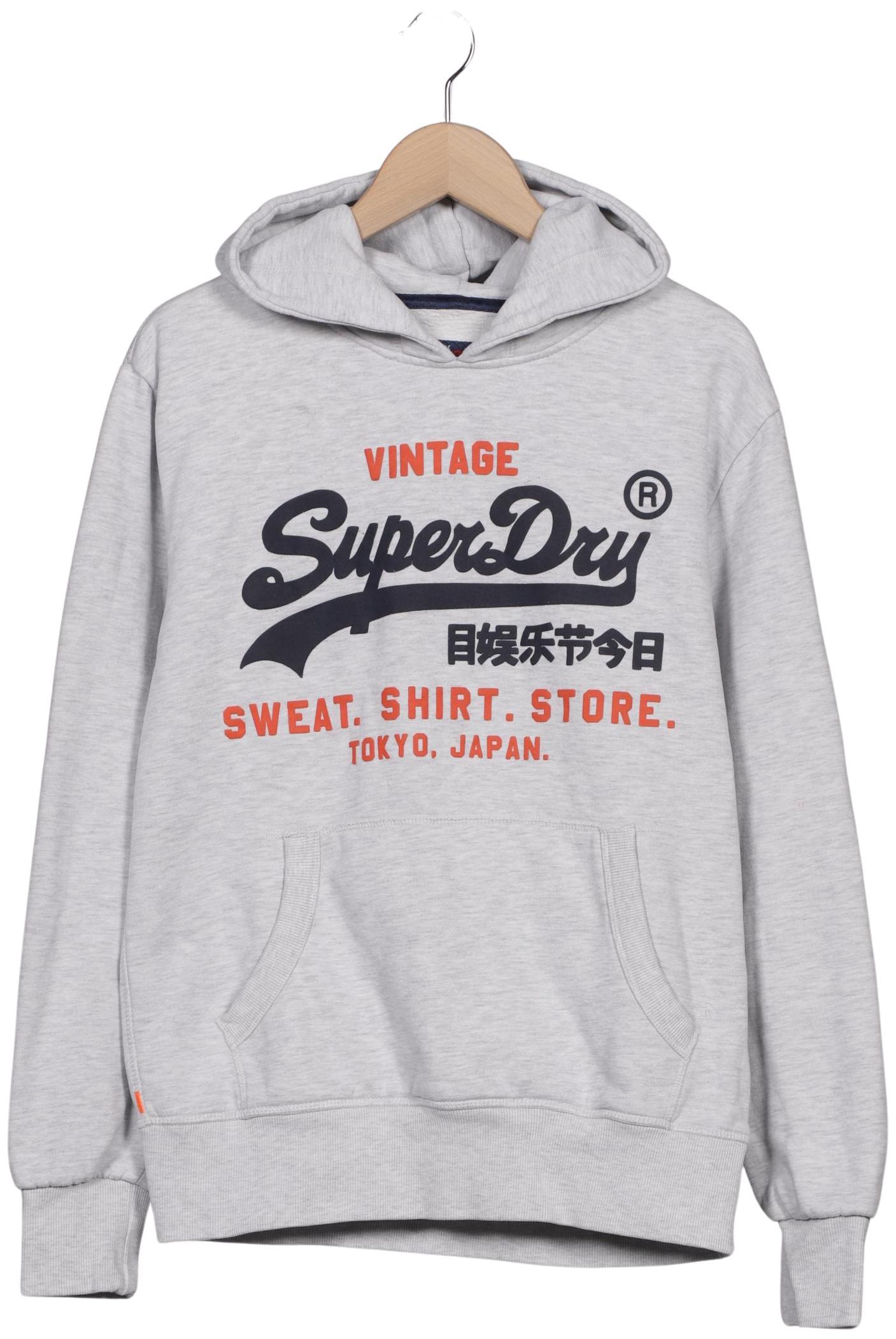 

Superdry Herren Kapuzenpullover, grau, Gr. 52