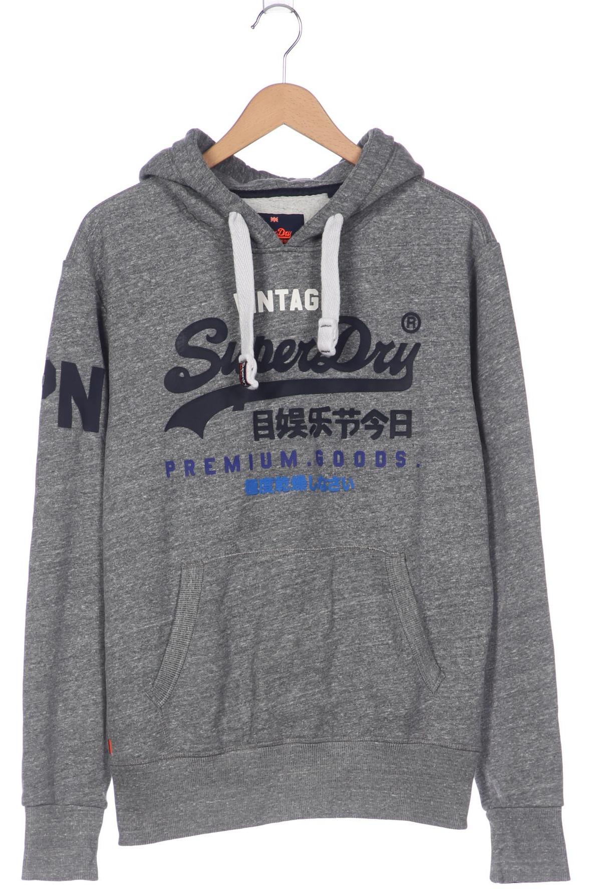 

Superdry Herren Kapuzenpullover, grau, Gr. 52