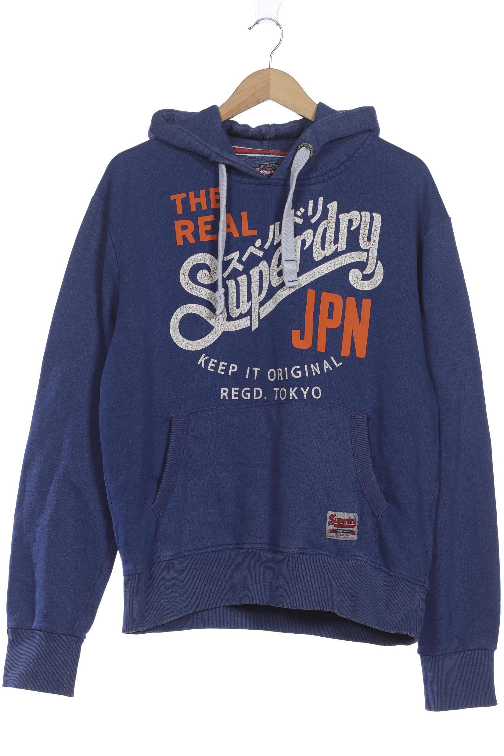 

Superdry Herren Kapuzenpullover, blau, Gr. 56
