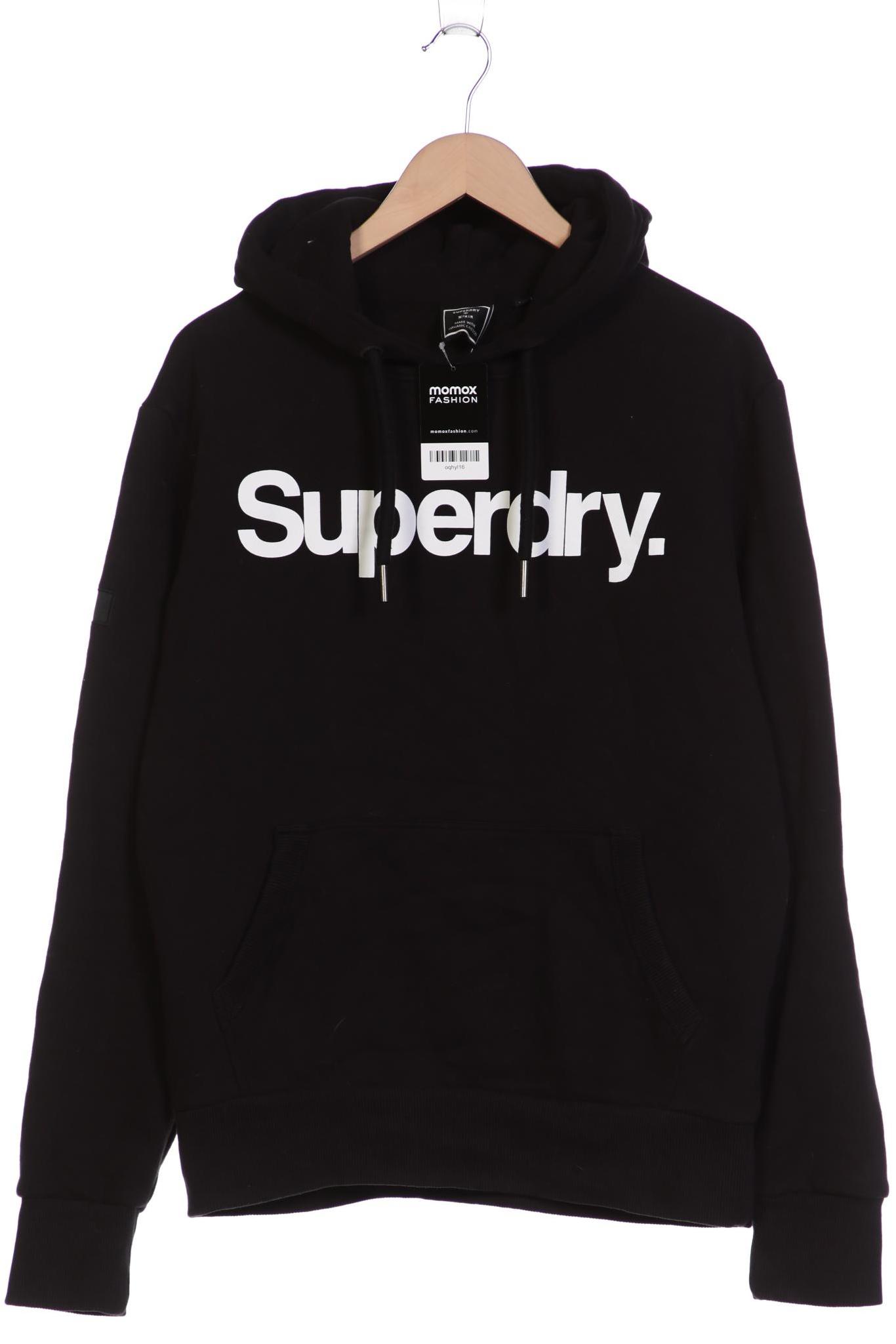 

Superdry Herren Kapuzenpullover, schwarz, Gr. 52