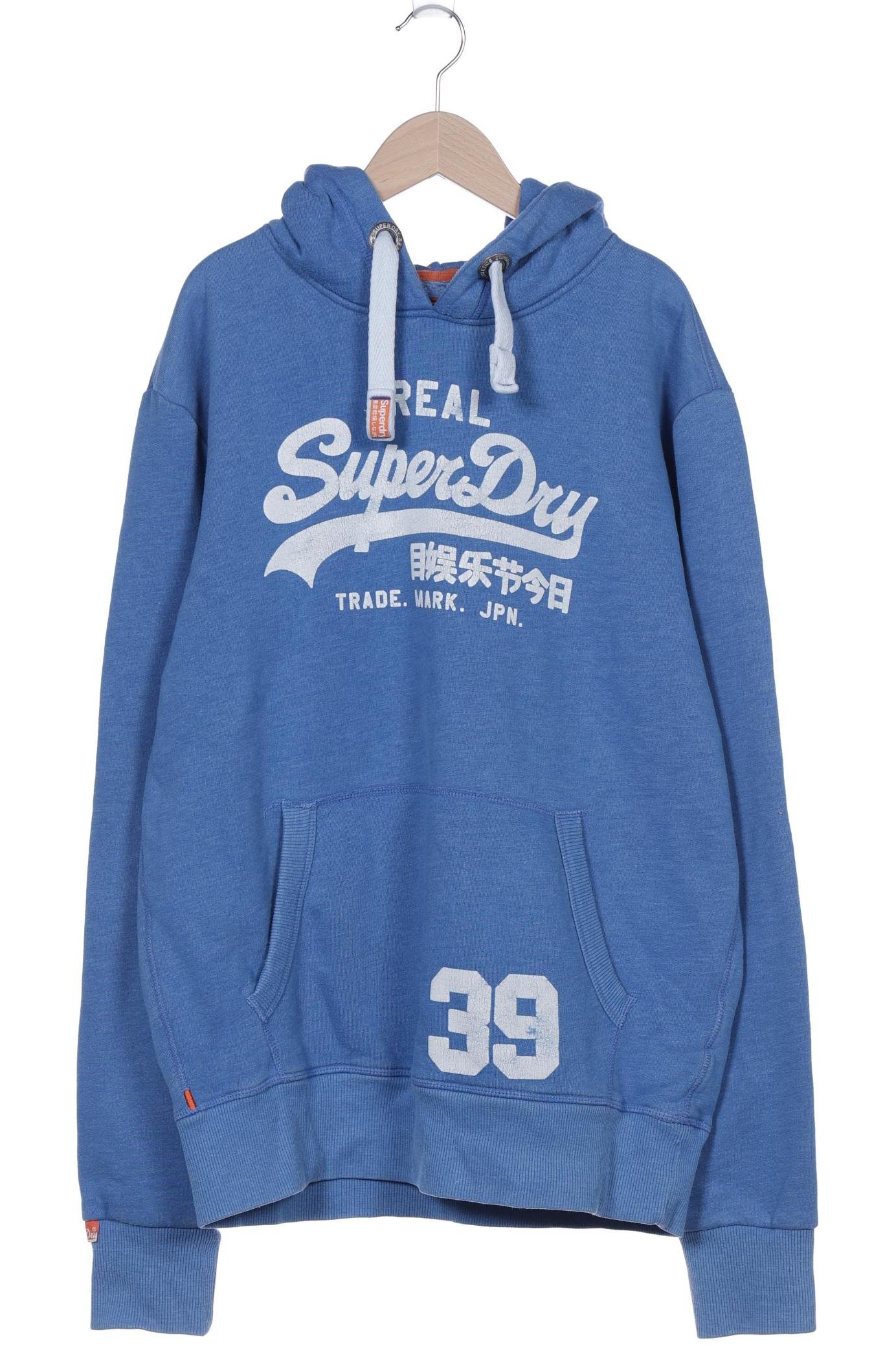 

Superdry Herren Kapuzenpullover, blau, Gr. 54