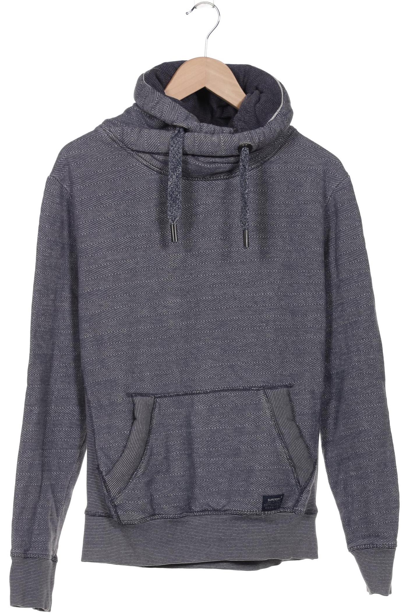 

Superdry Herren Kapuzenpullover, blau, Gr. 48