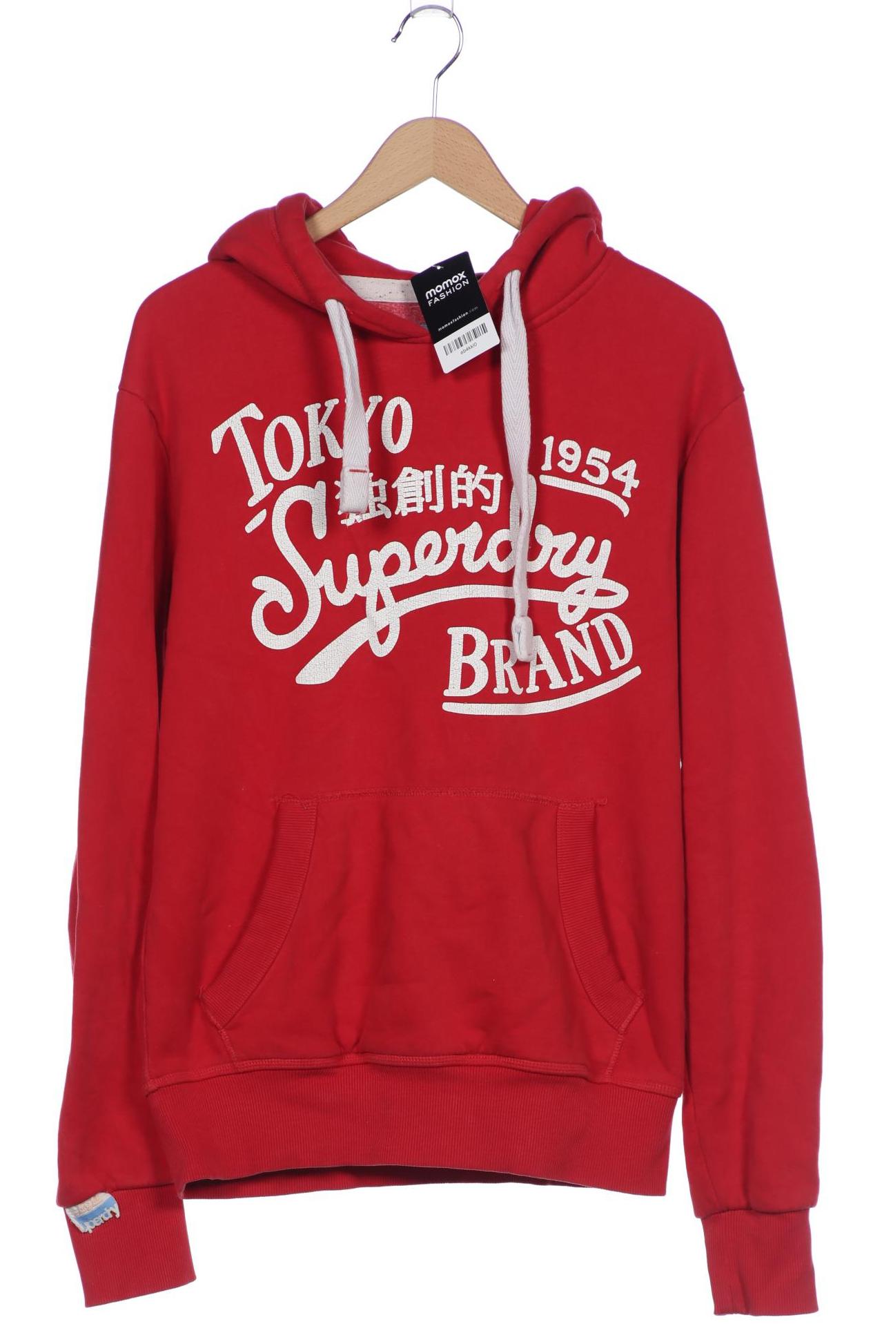 

Superdry Herren Kapuzenpullover, rot, Gr. 52