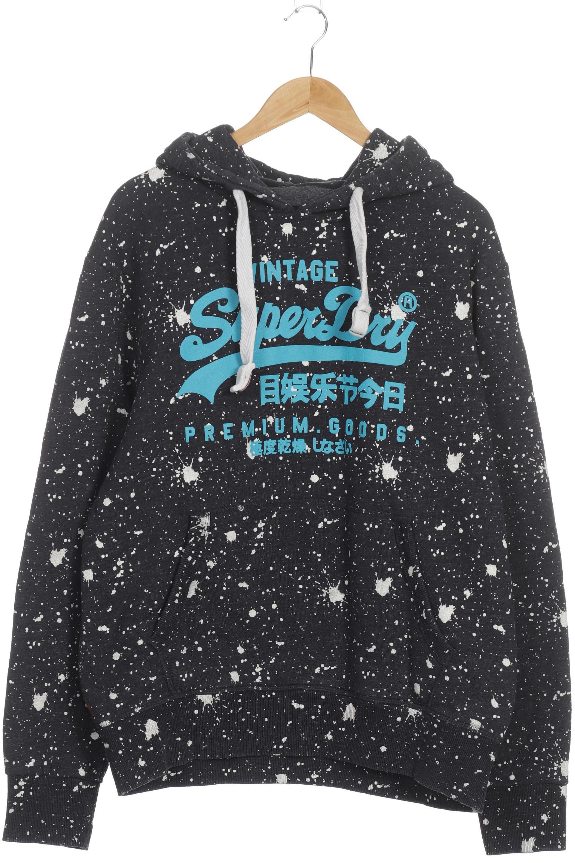 

Superdry Herren Kapuzenpullover, blau, Gr.