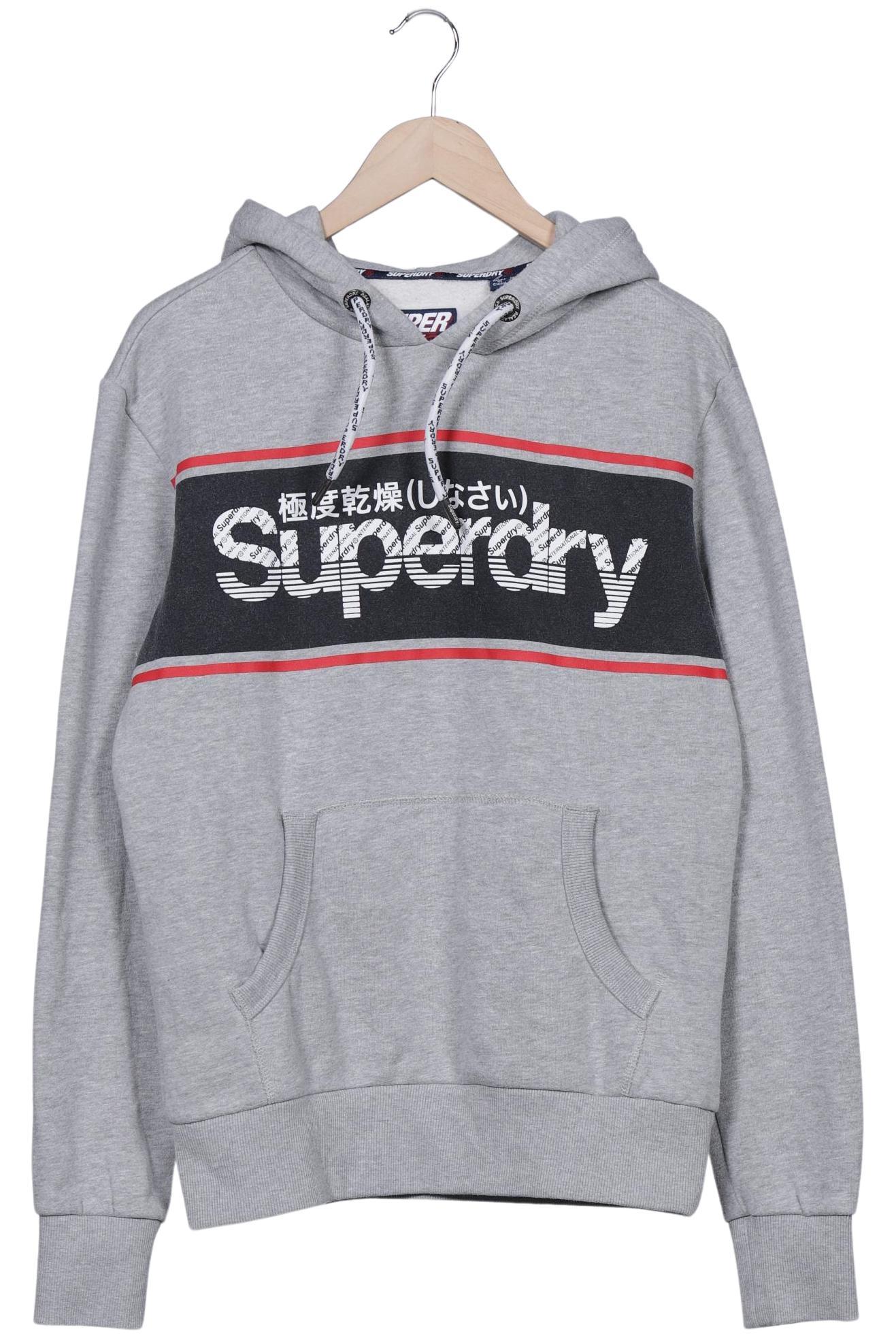

Superdry Herren Kapuzenpullover, grau, Gr. 48