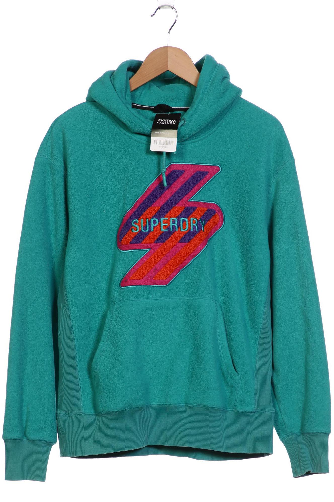 

Superdry Herren Kapuzenpullover, türkis, Gr. 52