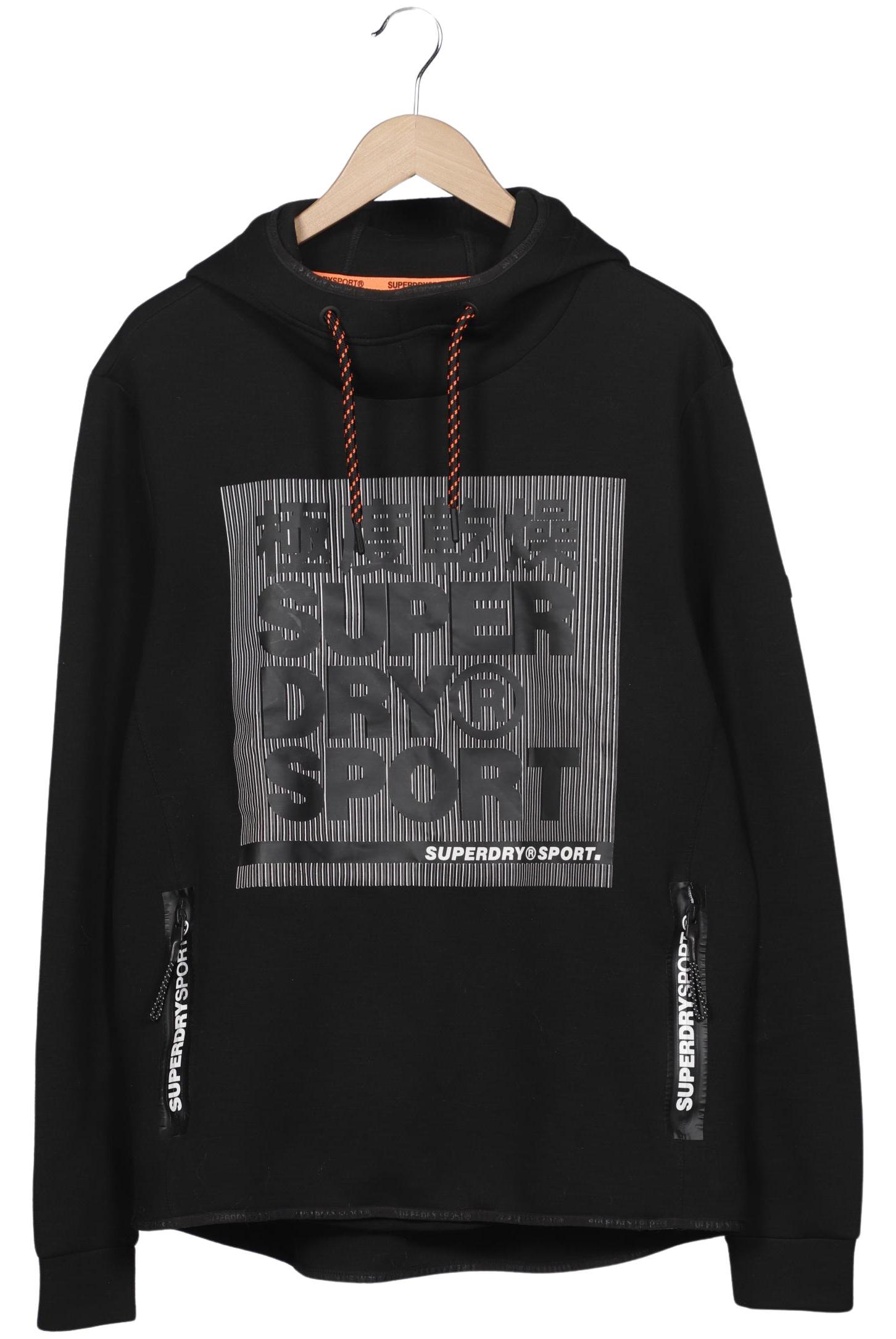 

Superdry Herren Kapuzenpullover, schwarz, Gr. 56