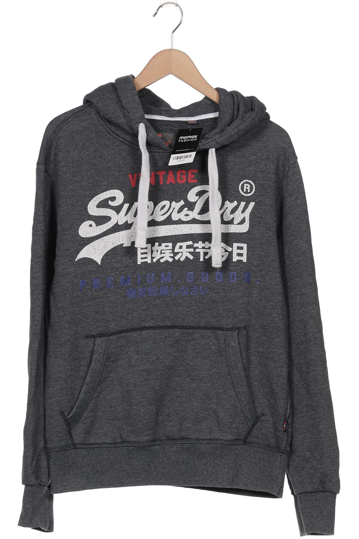 

Superdry Herren Kapuzenpullover, grau, Gr. 52