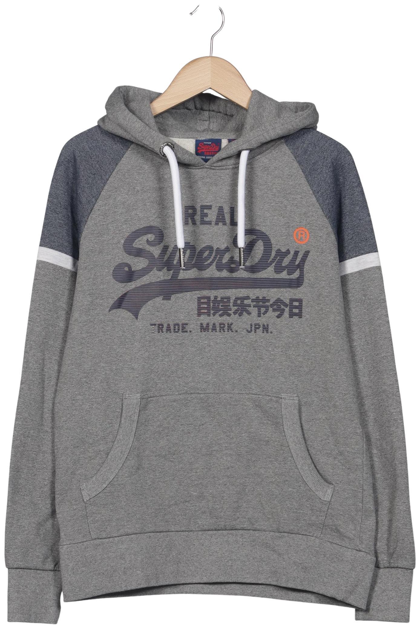 

Superdry Herren Kapuzenpullover, grau, Gr. 52