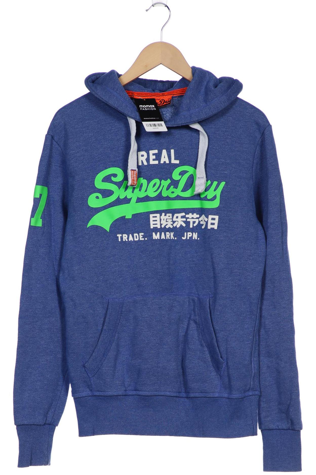 

Superdry Herren Kapuzenpullover, blau