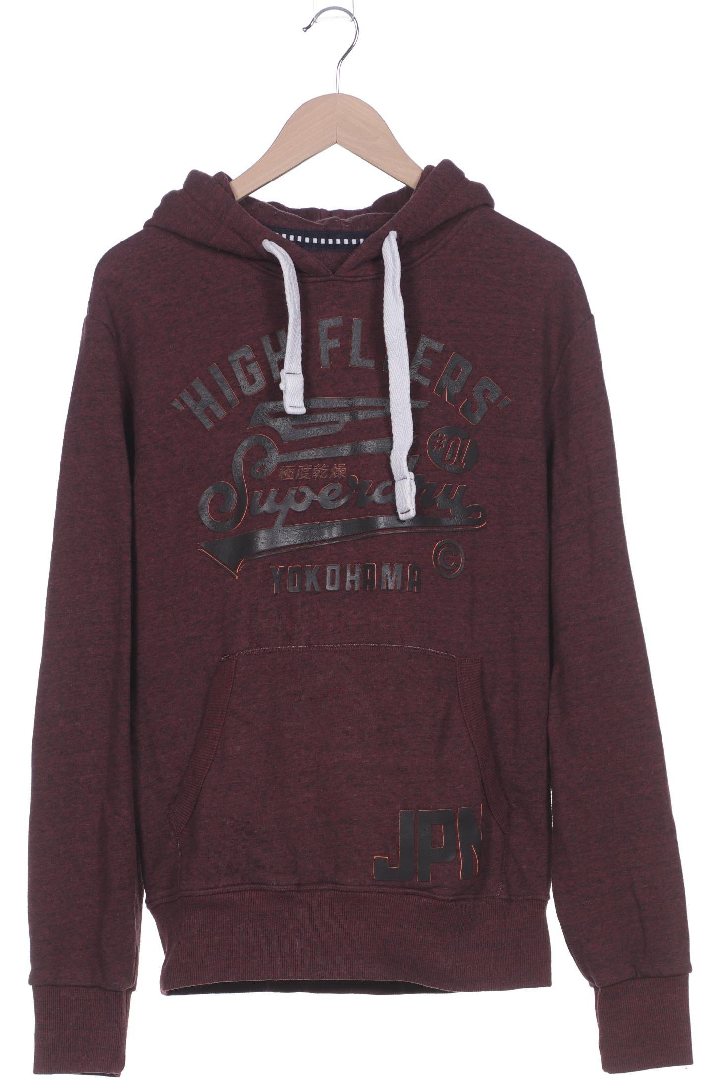 

Superdry Herren Kapuzenpullover, bordeaux, Gr. 52