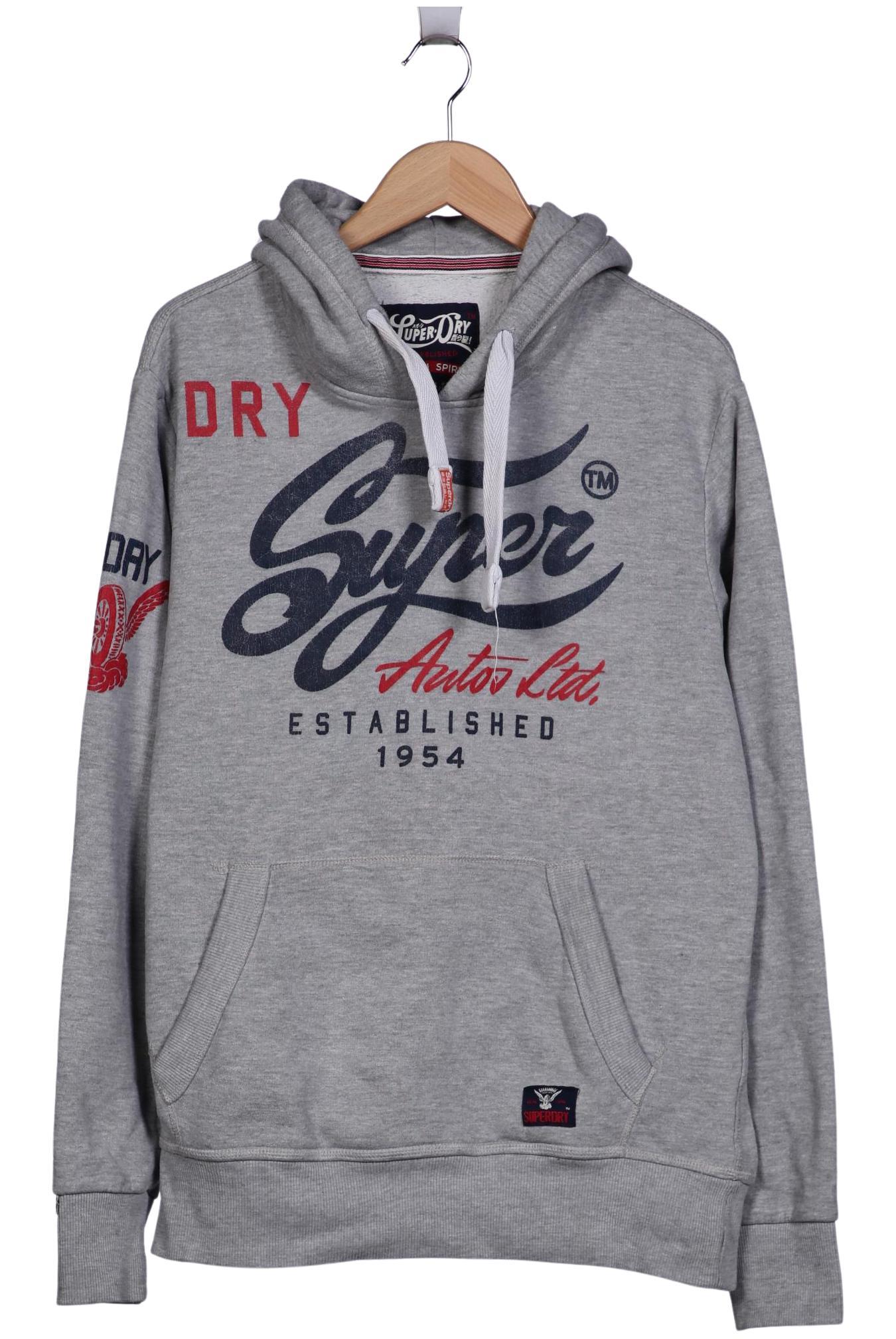 

Superdry Herren Kapuzenpullover, grau, Gr. 54