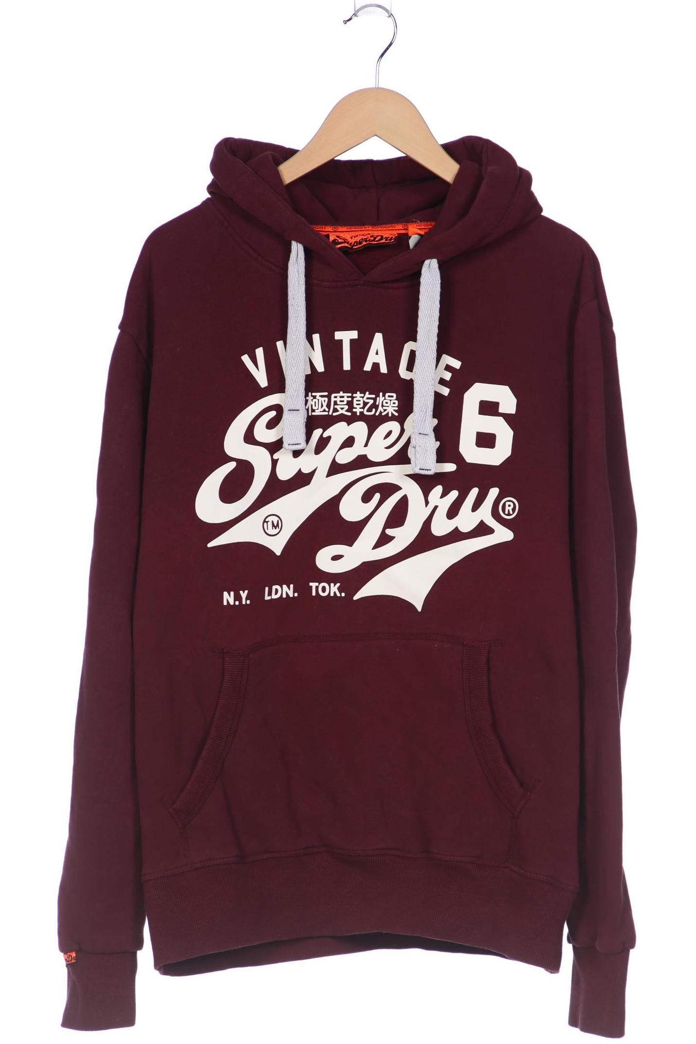 

Superdry Herren Kapuzenpullover, bordeaux, Gr. 54