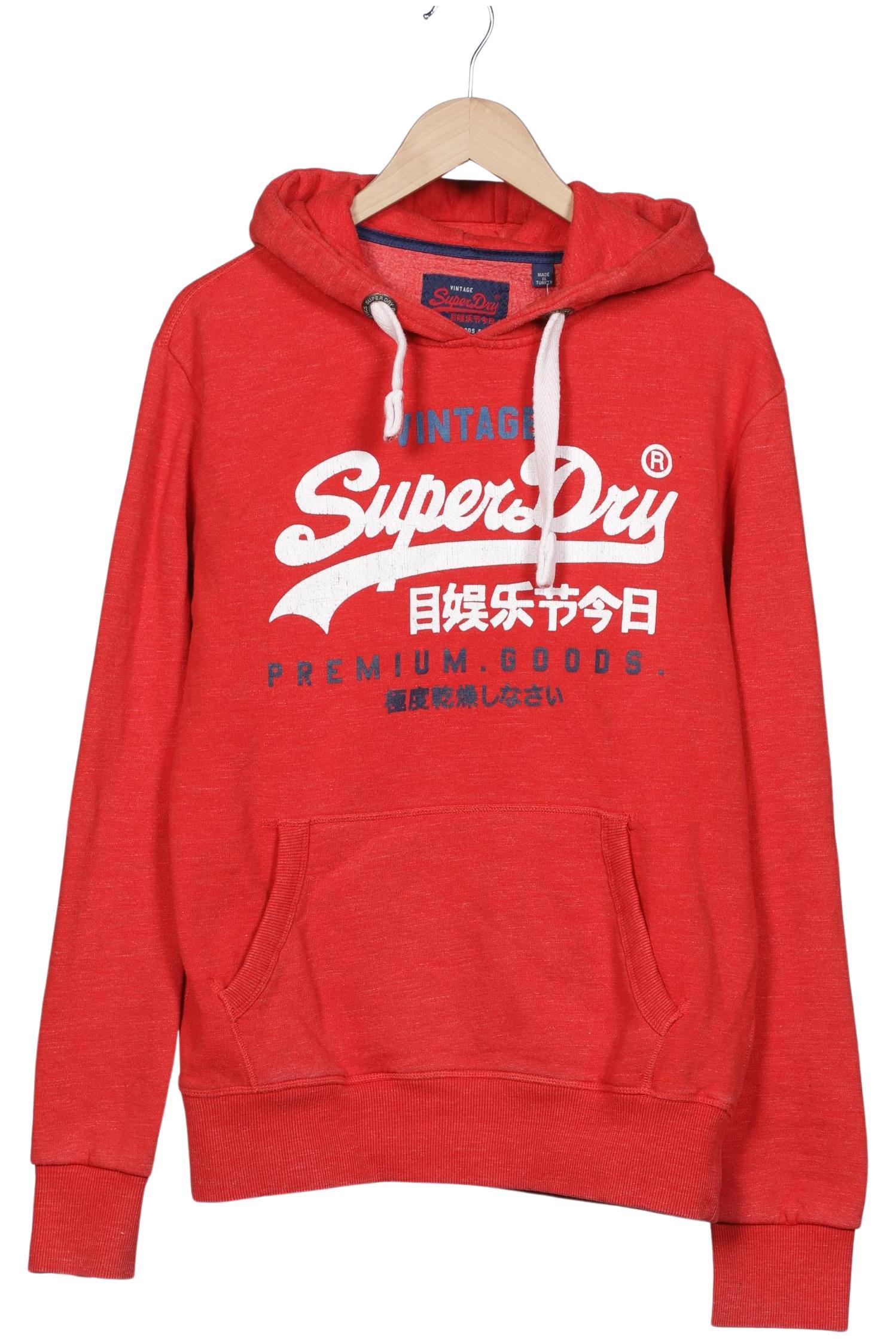 

Superdry Herren Kapuzenpullover, rot, Gr. 48