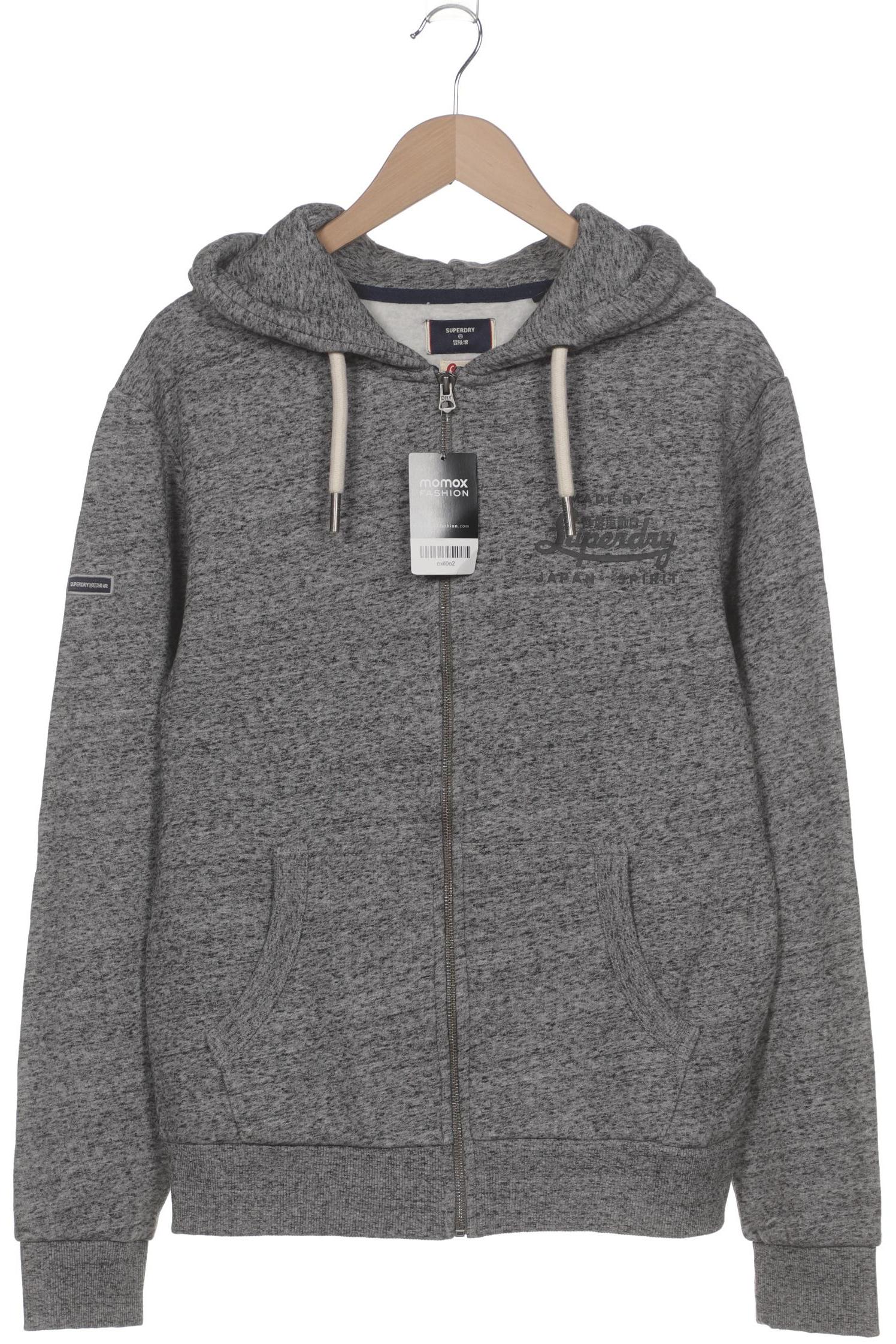 

Superdry Herren Kapuzenpullover, grau, Gr. 52