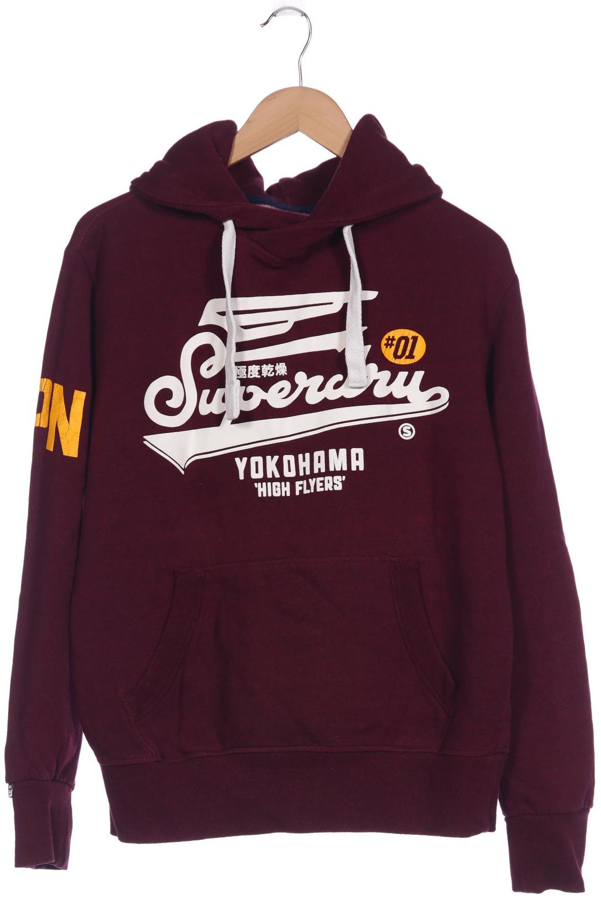 

Superdry Herren Kapuzenpullover, bordeaux, Gr. 52