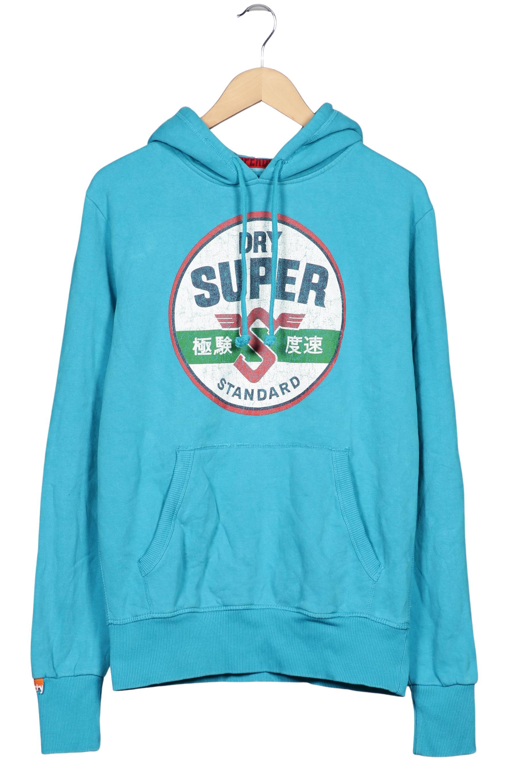 

Superdry Herren Kapuzenpullover, türkis, Gr. 52