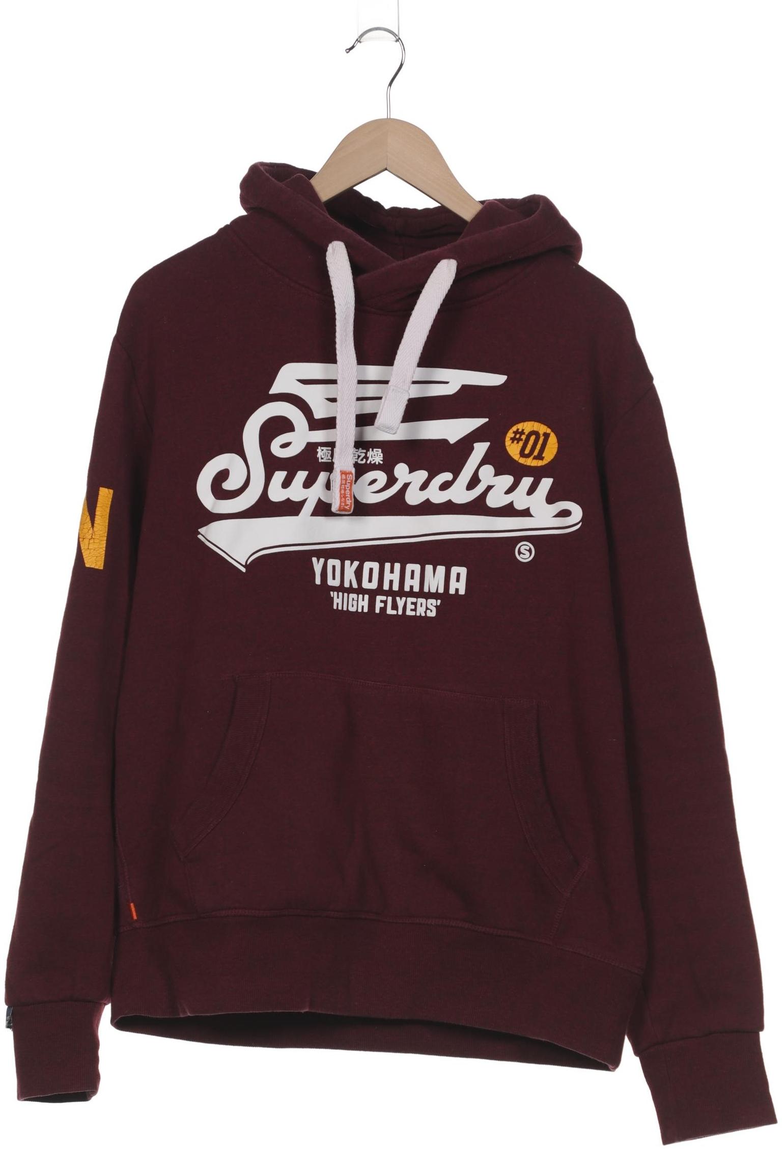 

Superdry Herren Kapuzenpullover, bordeaux, Gr. 56