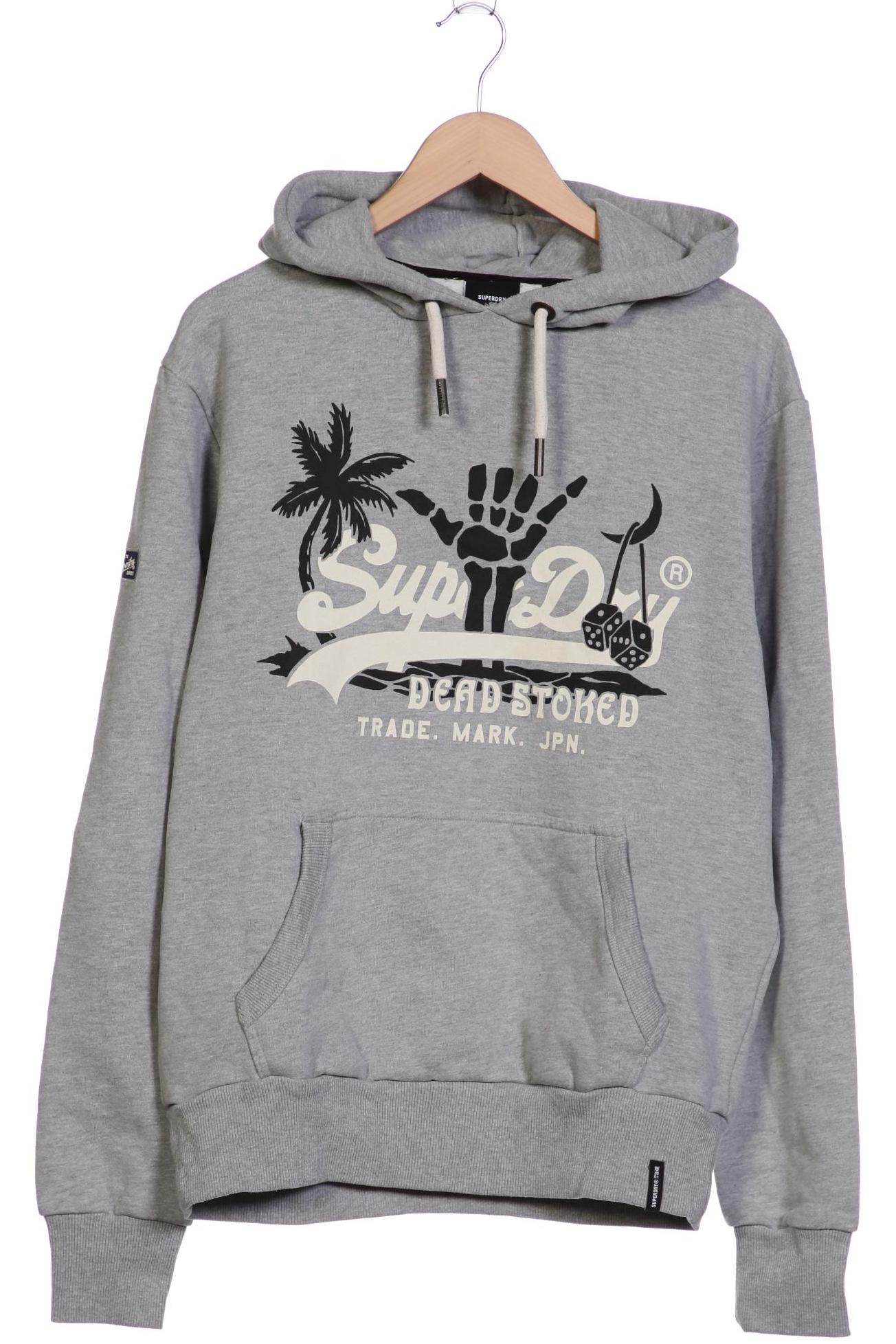 

Superdry Herren Kapuzenpullover, grau, Gr. 52