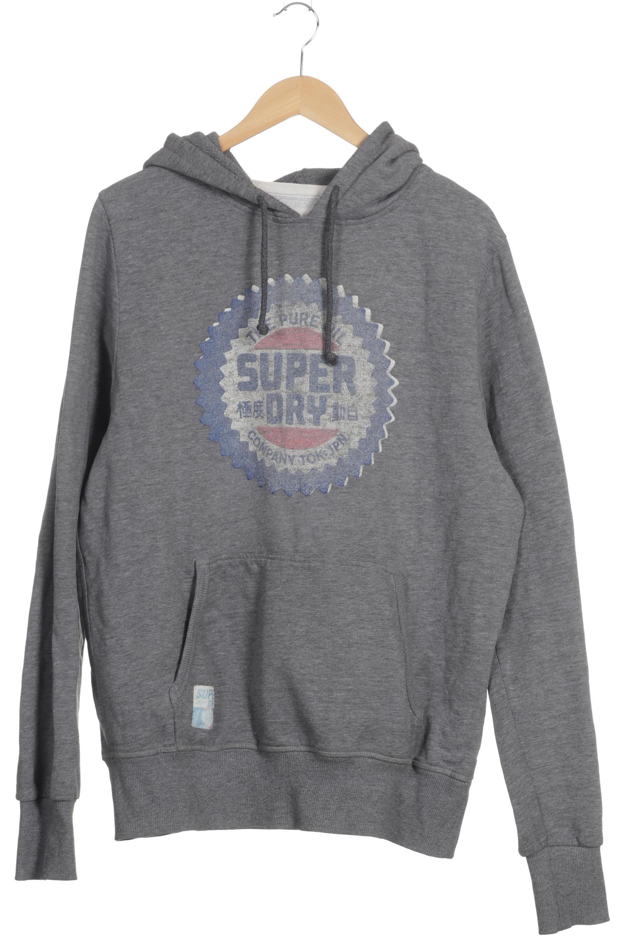 

Superdry Herren Kapuzenpullover, grau, Gr.