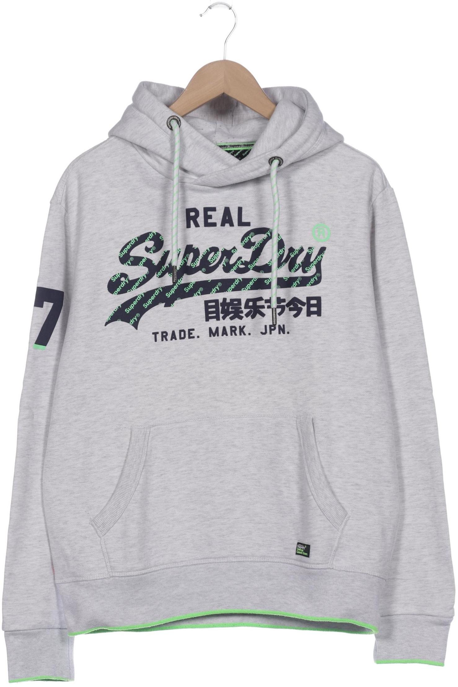 

Superdry Herren Kapuzenpullover, grau, Gr. 52
