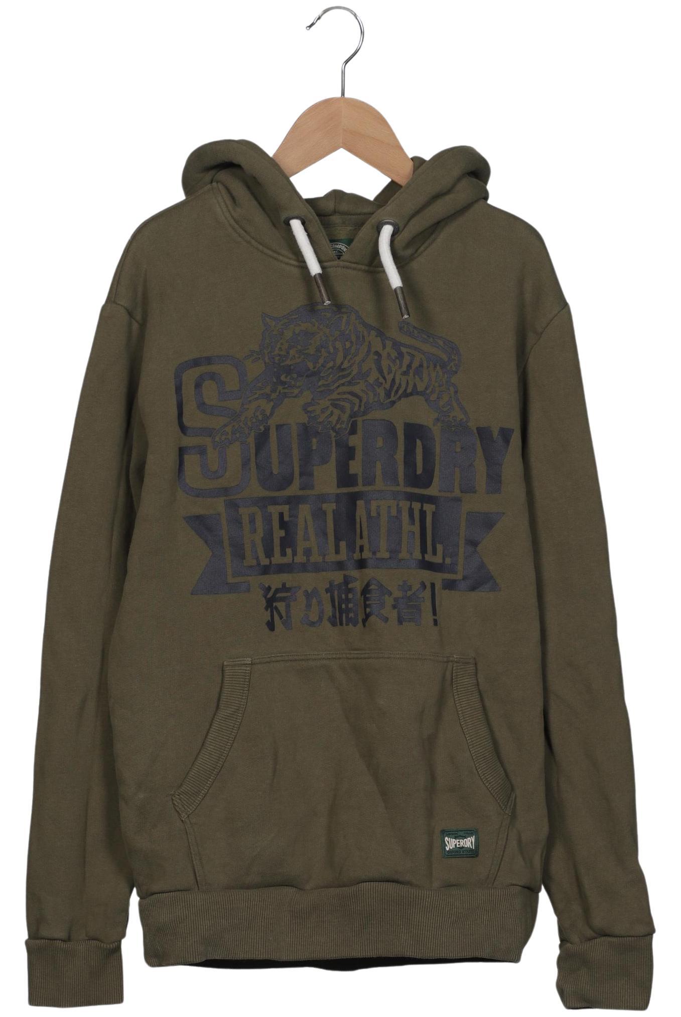 

Superdry Herren Kapuzenpullover, grün, Gr. 46