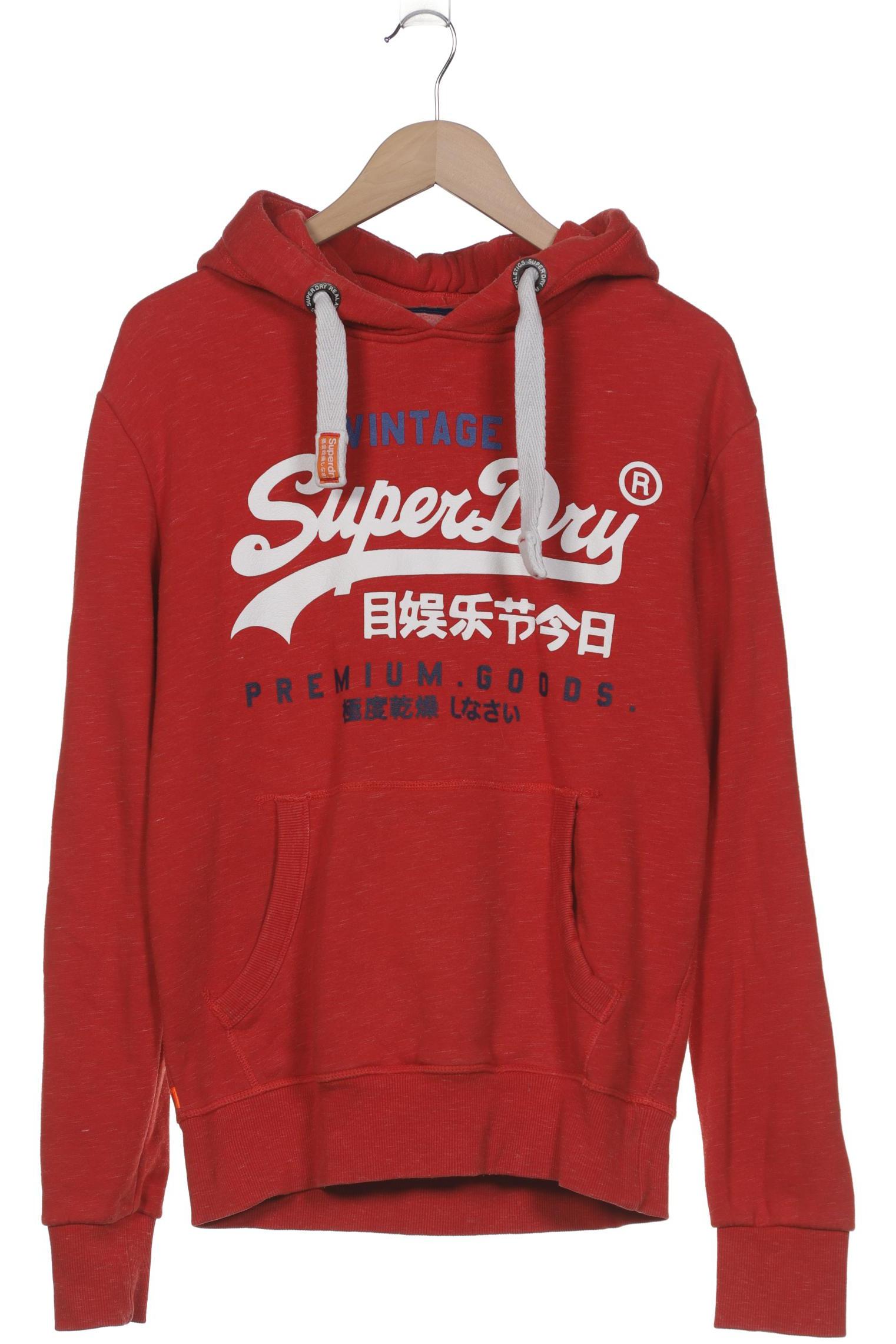 

Superdry Herren Kapuzenpullover, rot, Gr. 48