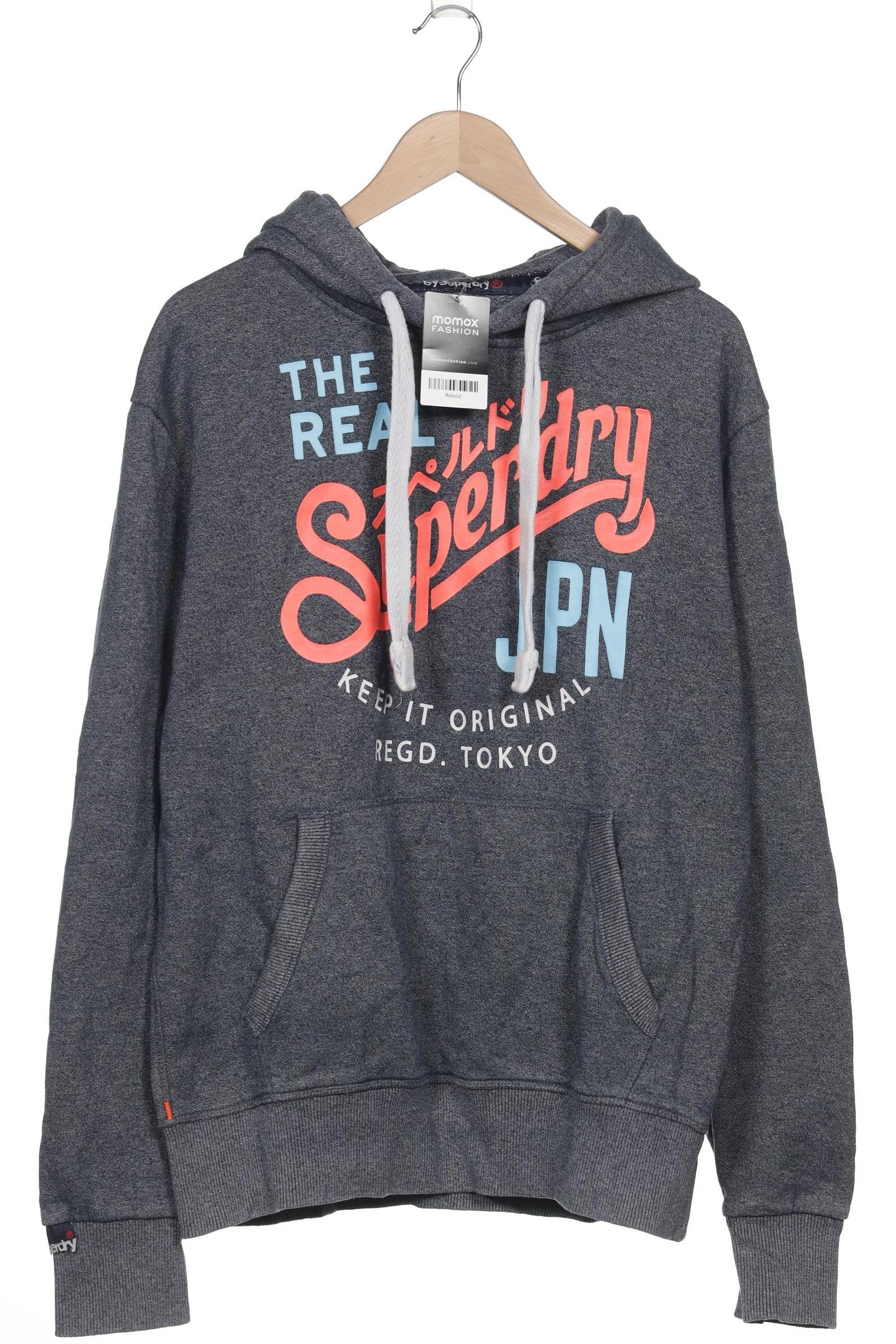 

Superdry Herren Kapuzenpullover, marineblau, Gr. 54