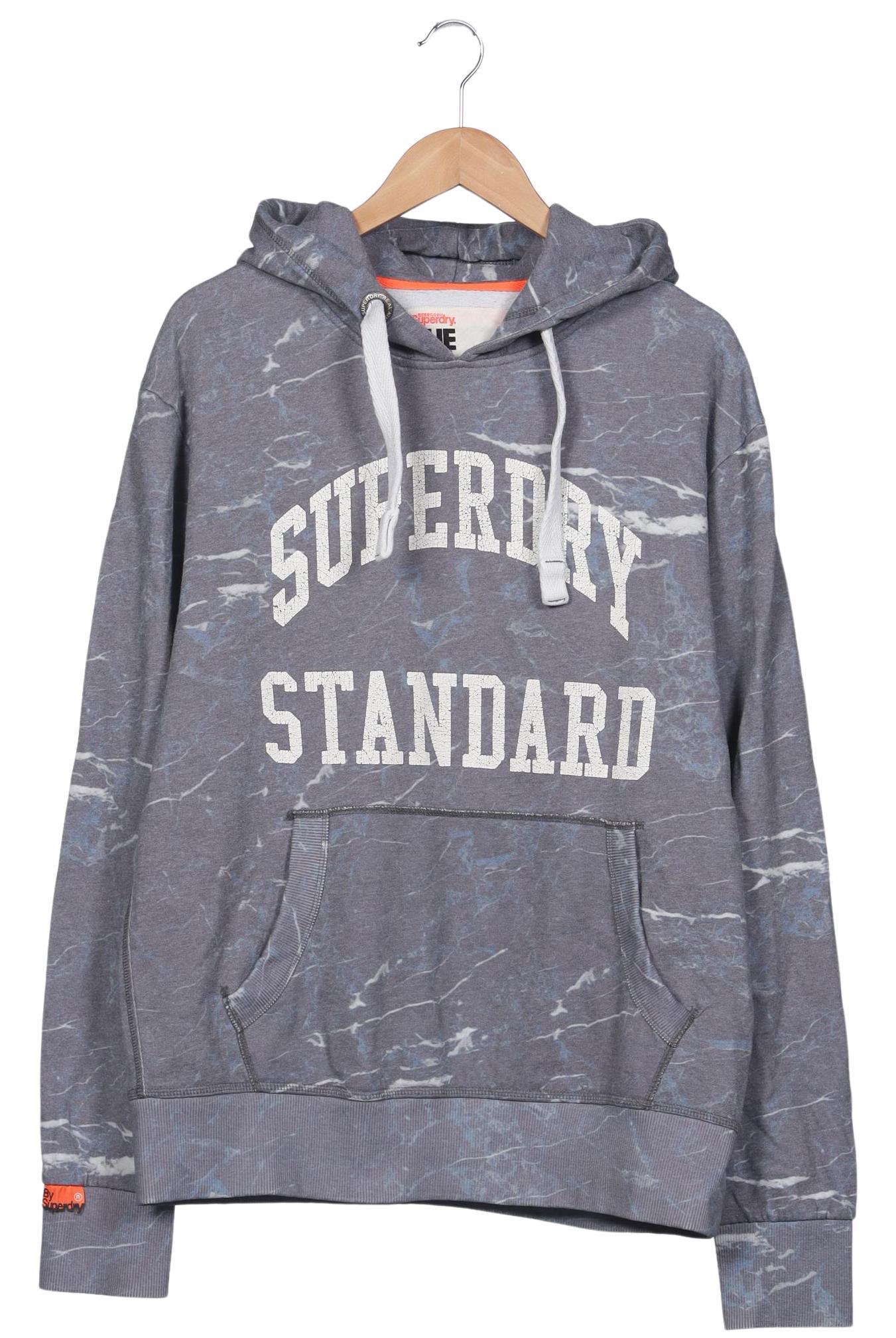 

Superdry Herren Kapuzenpullover, grau, Gr. 56