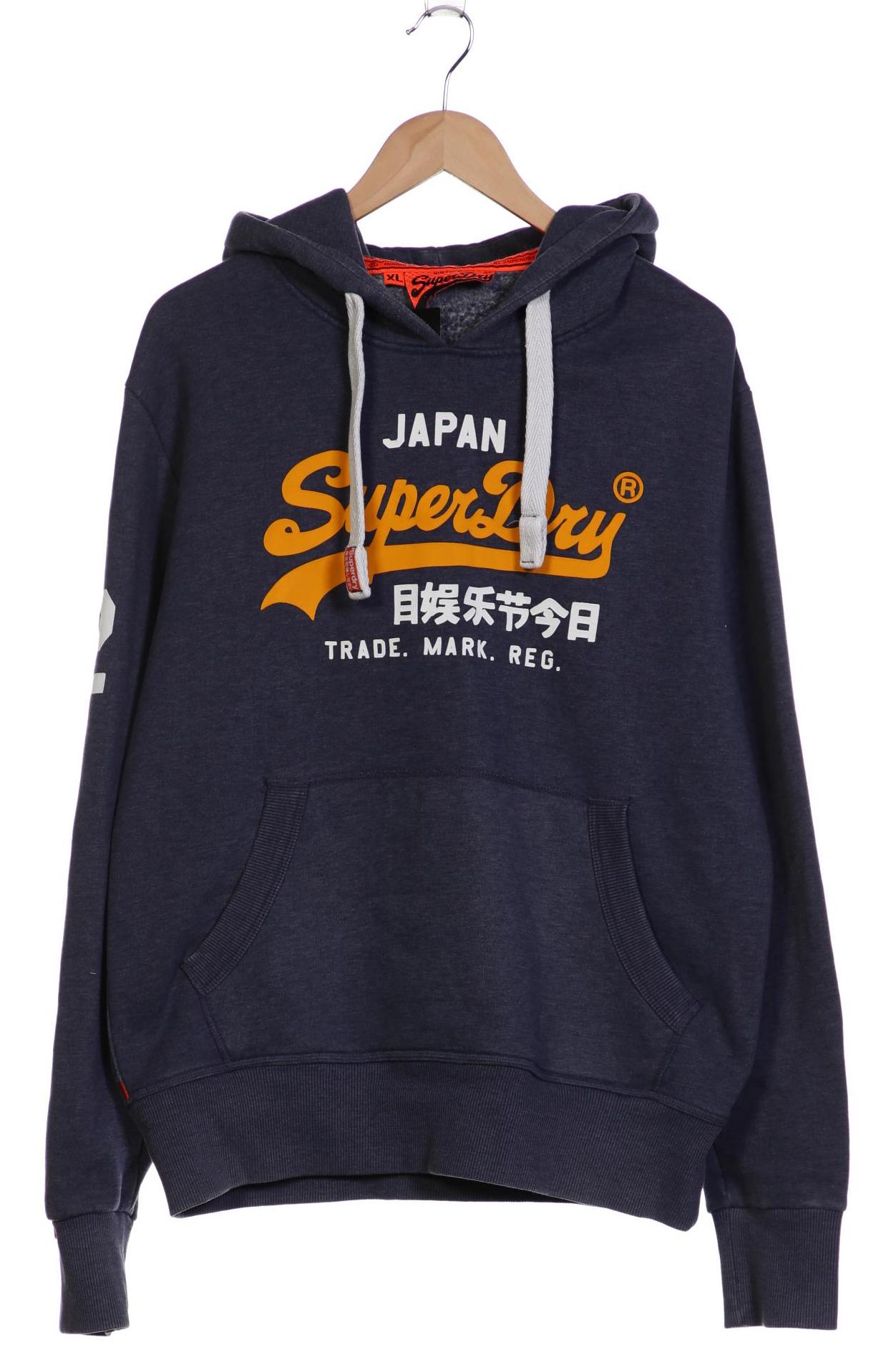 

Superdry Herren Kapuzenpullover, marineblau, Gr. 54