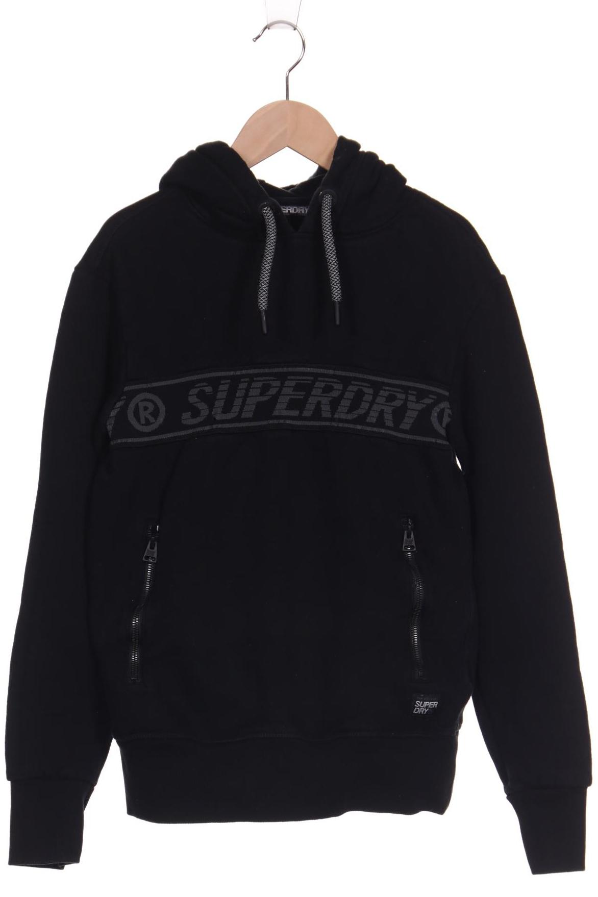 

Superdry Herren Kapuzenpullover, schwarz, Gr. 44