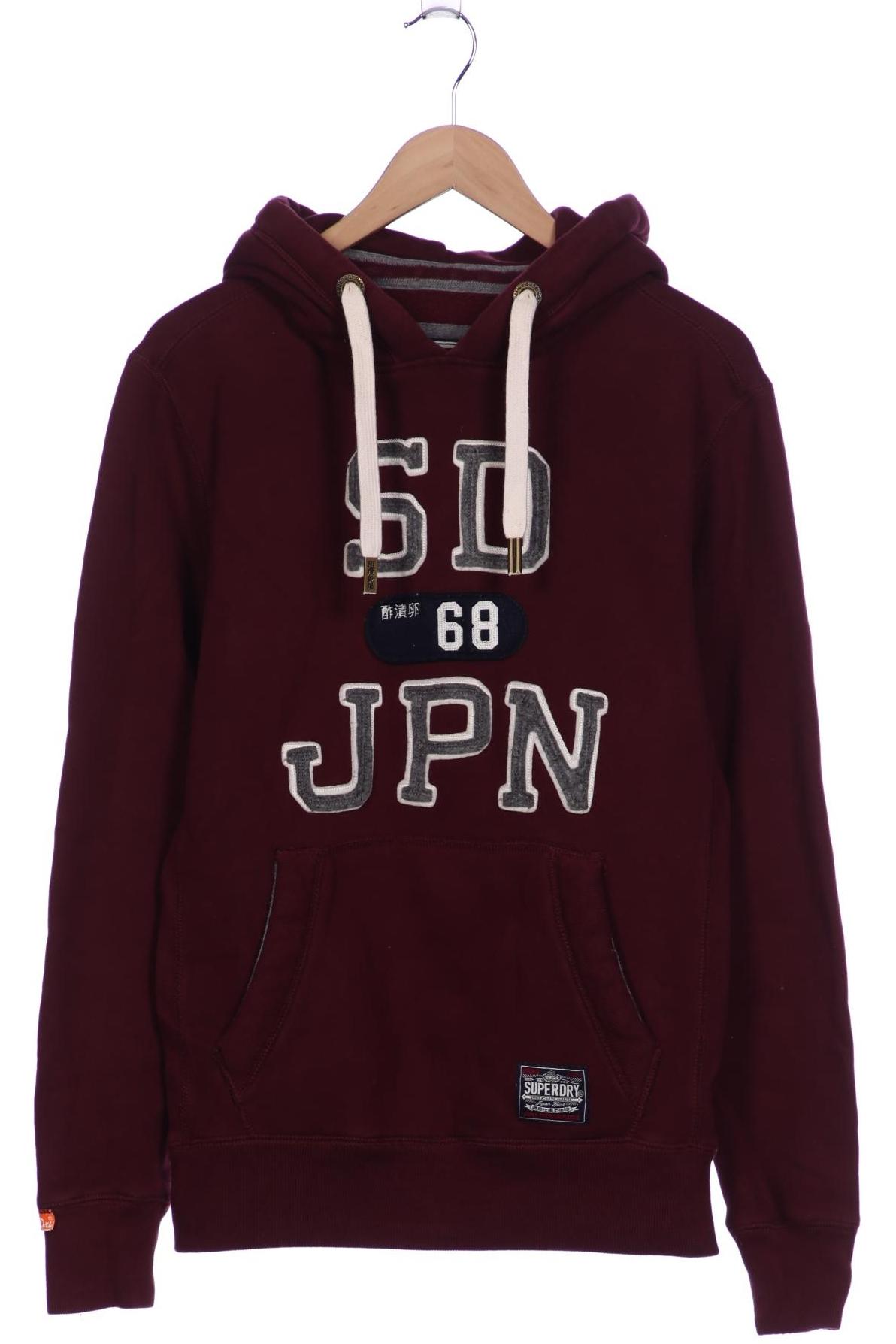 

Superdry Herren Kapuzenpullover, bordeaux, Gr. 52