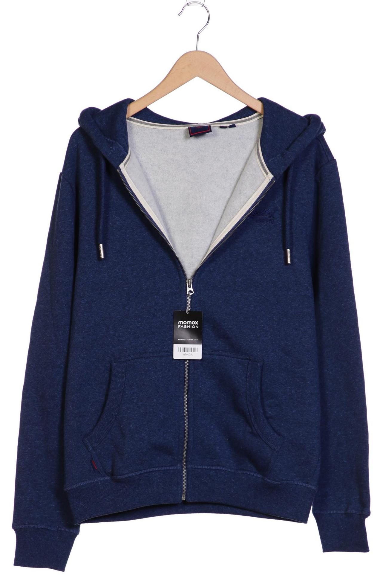 

Superdry Herren Kapuzenpullover, blau, Gr. 52