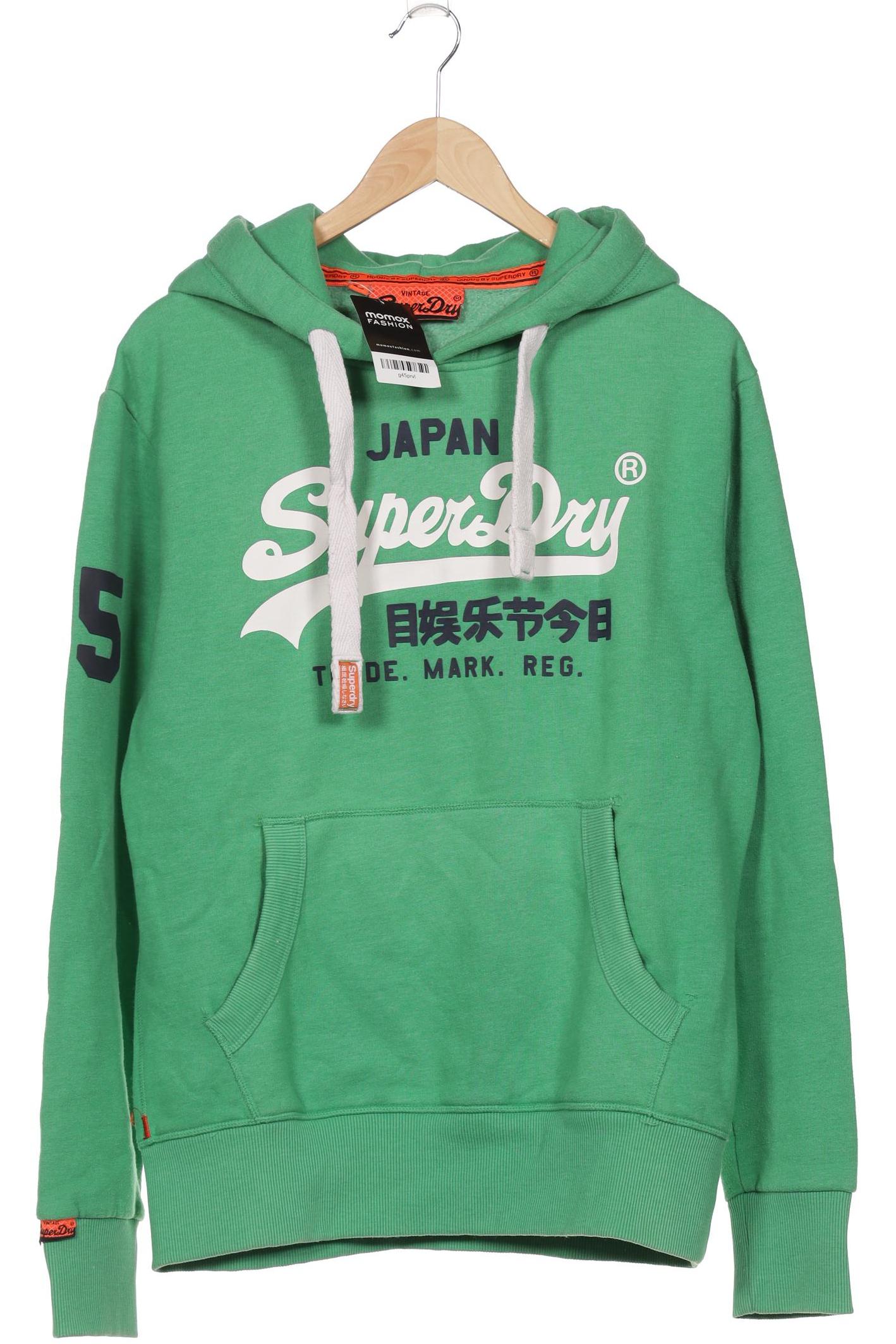 

Superdry Herren Kapuzenpullover, grün, Gr. 52