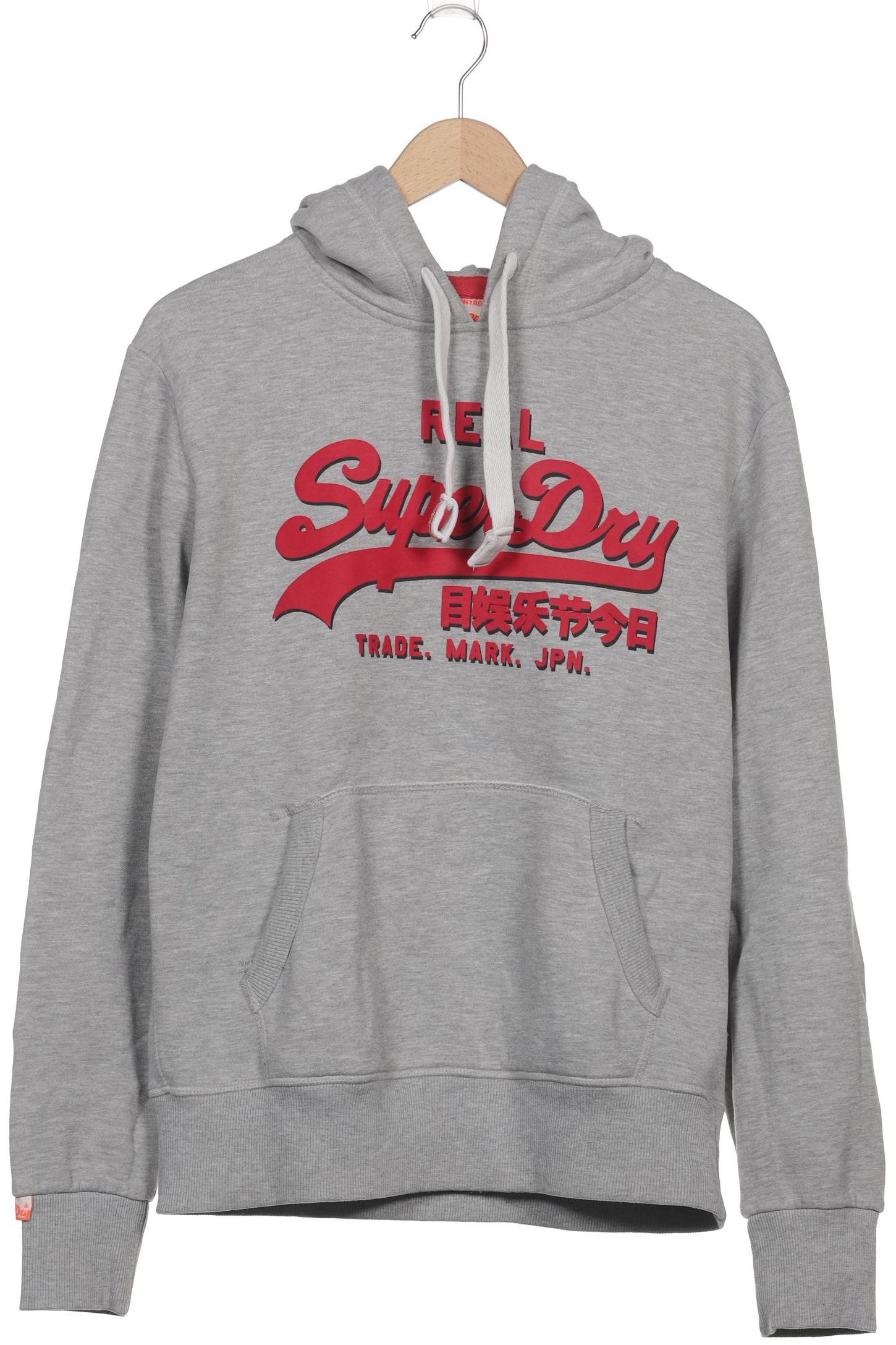 

Superdry Herren Kapuzenpullover, grau, Gr. 48