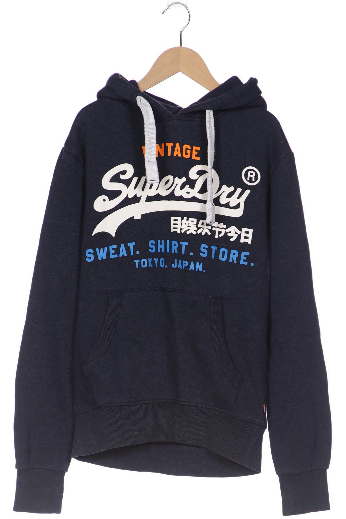 

Superdry Herren Kapuzenpullover, marineblau
