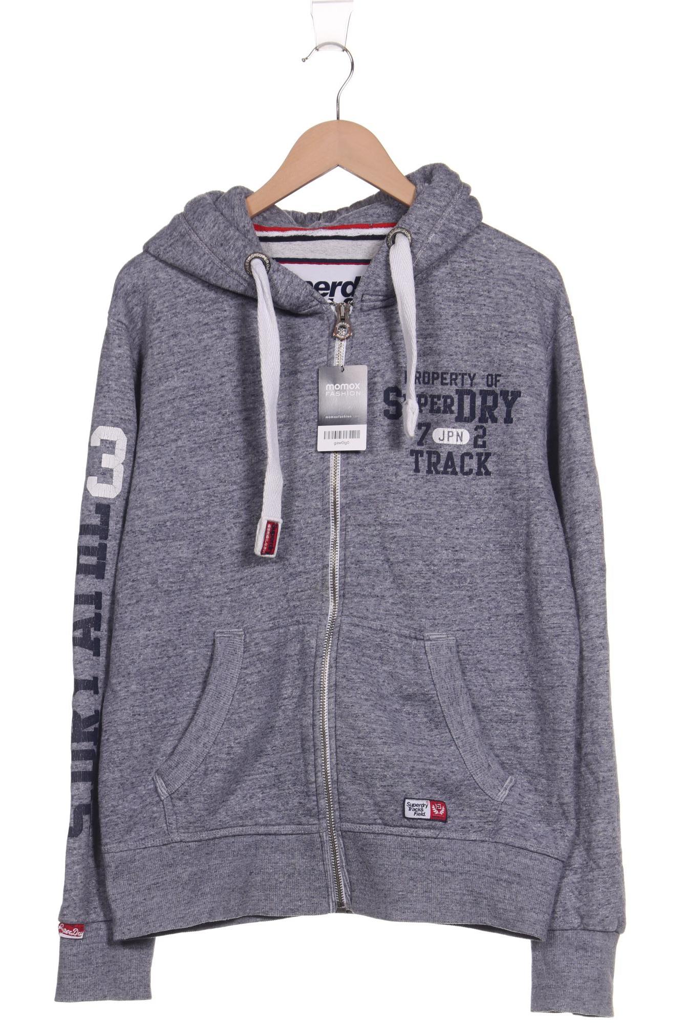 

Superdry Herren Kapuzenpullover, grau, Gr. 52