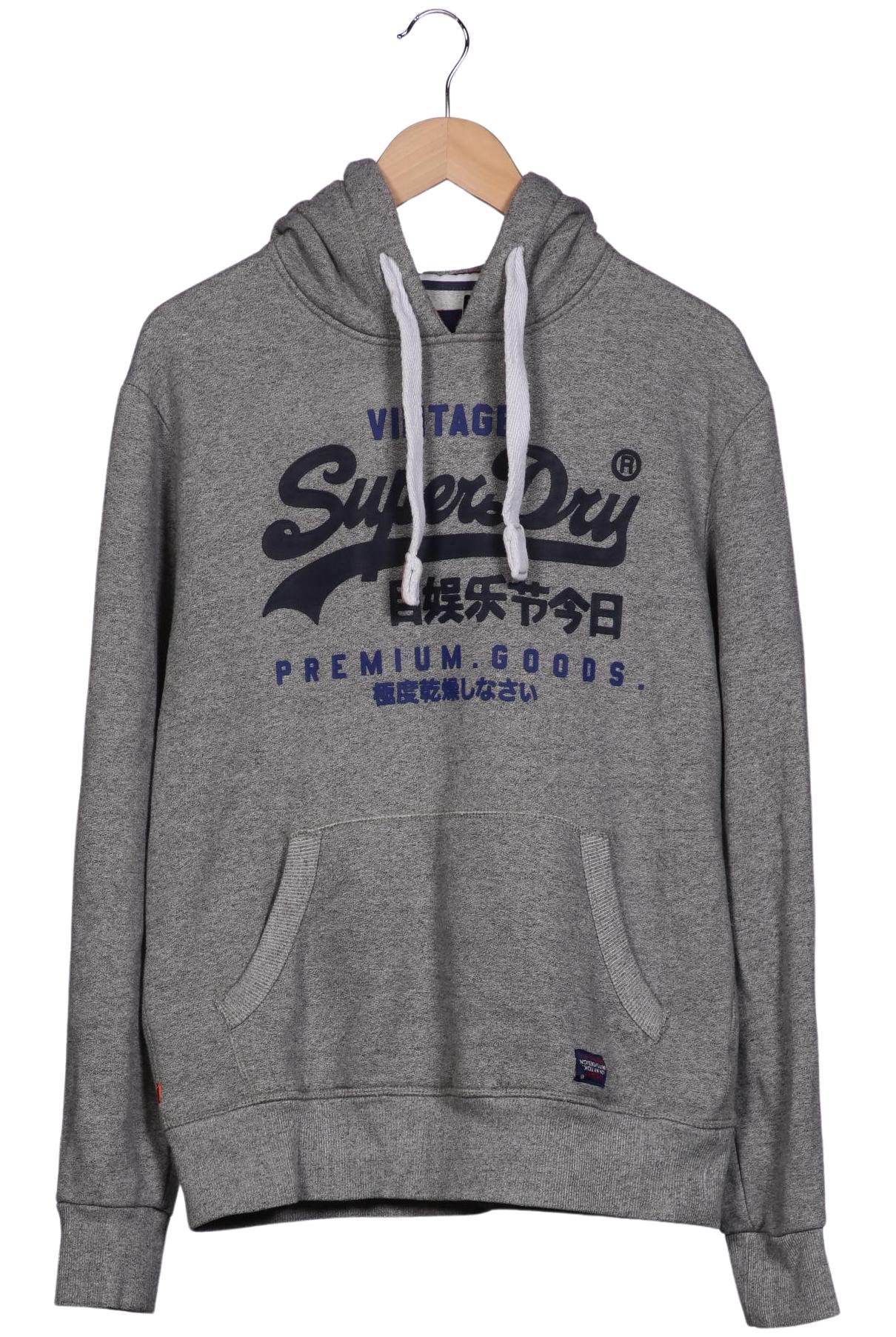 

Superdry Herren Kapuzenpullover, grau, Gr. 48