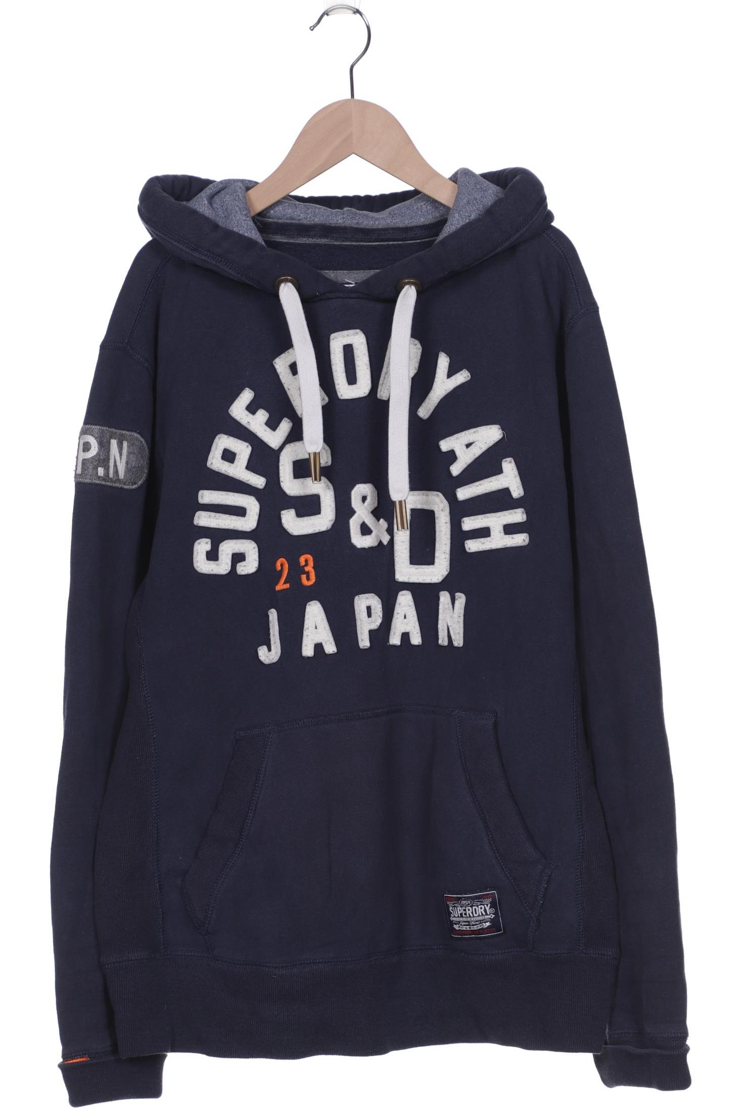 

Superdry Herren Kapuzenpullover, marineblau